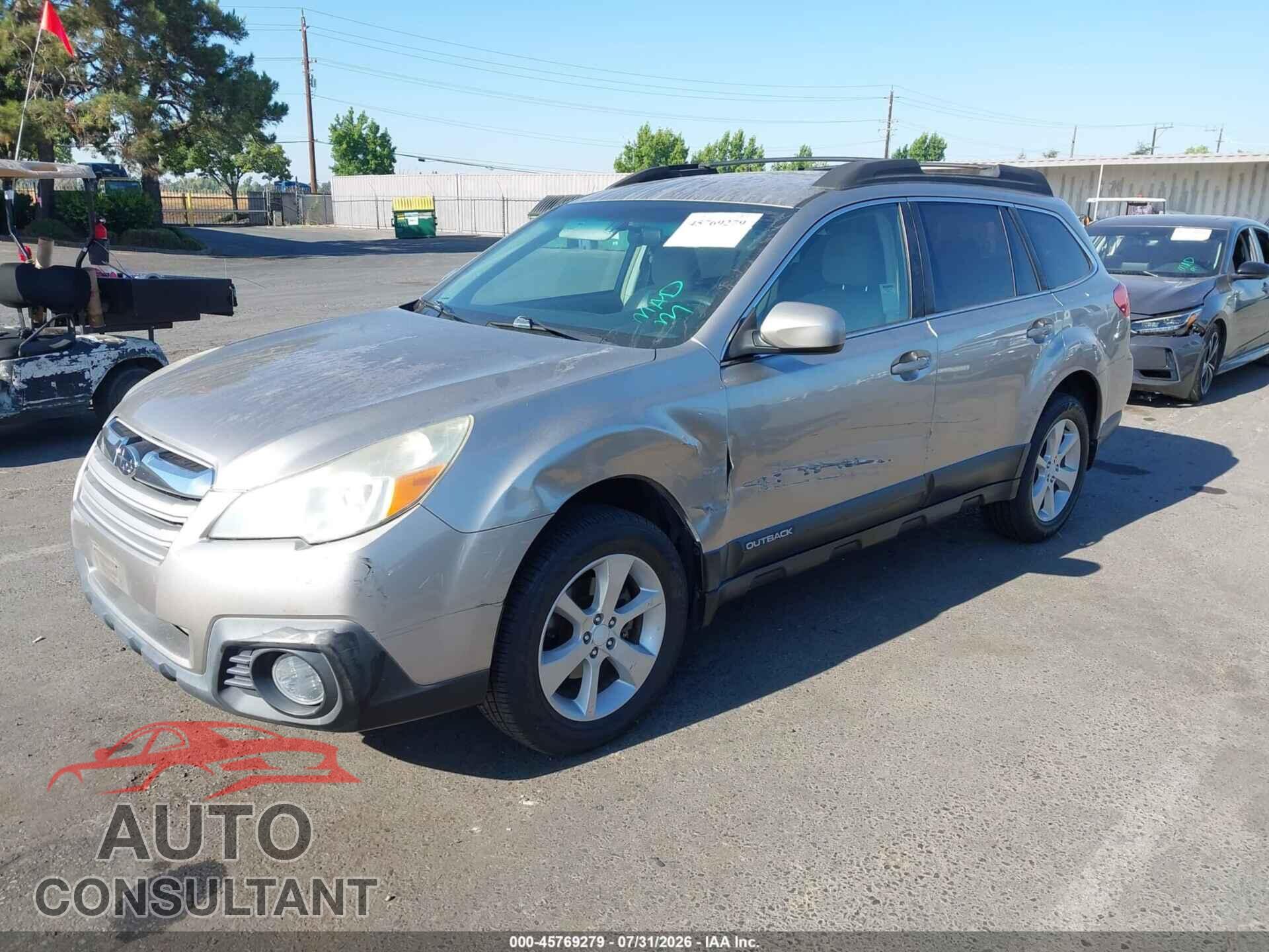 SUBARU OUTBACK 2014 - 4S4BRBCC9E3251942