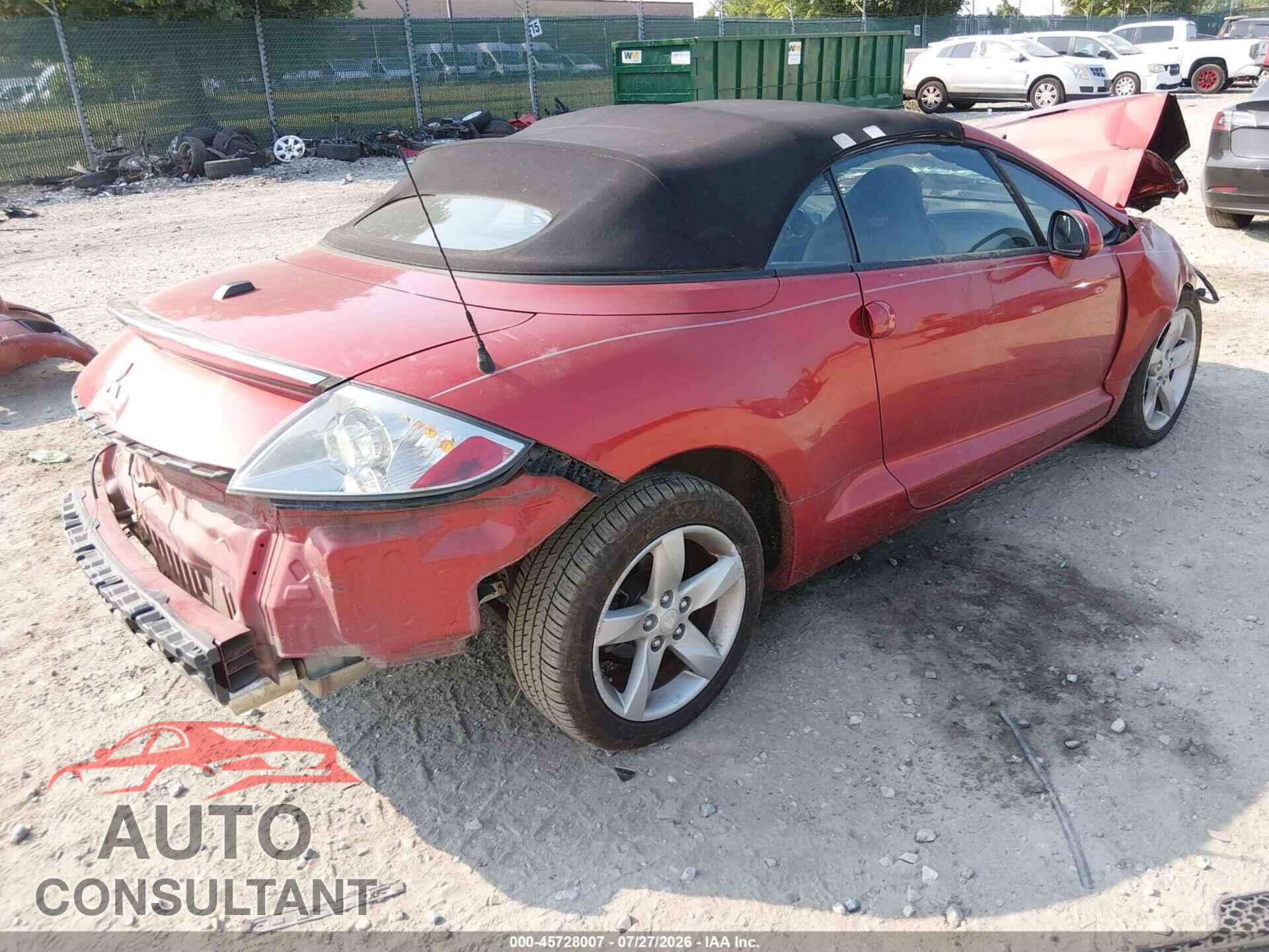 MITSUBISHI ECLIPSE SPYDER 2009 - 4A3AL25F19E042310