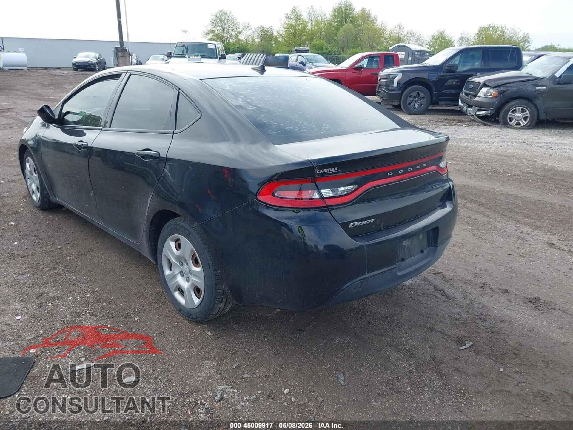 DODGE DART 2015 - 1C3CDFAA2FD404600
