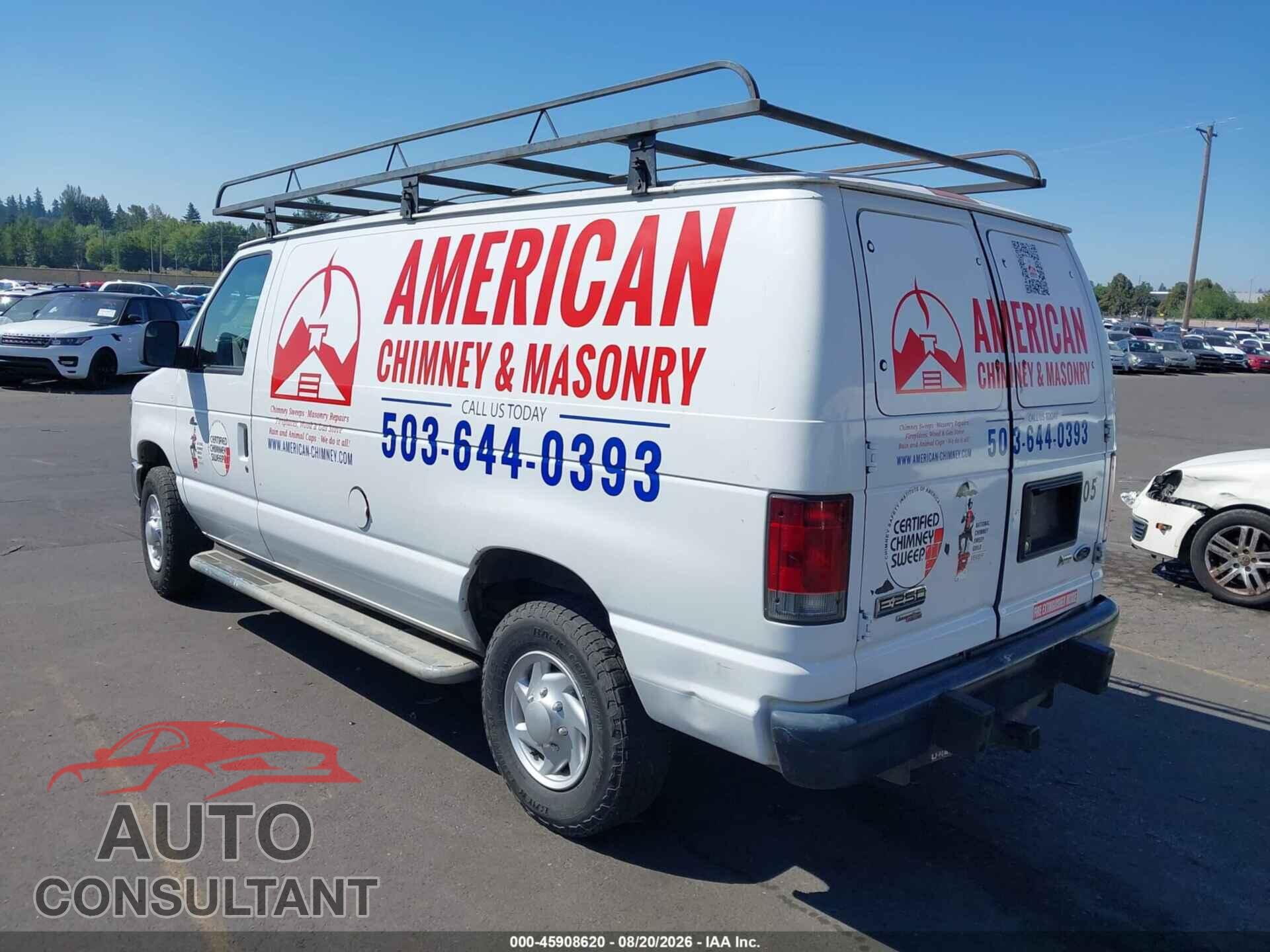 FORD E-250 2013 - 1FTNE2EW0DDA54655