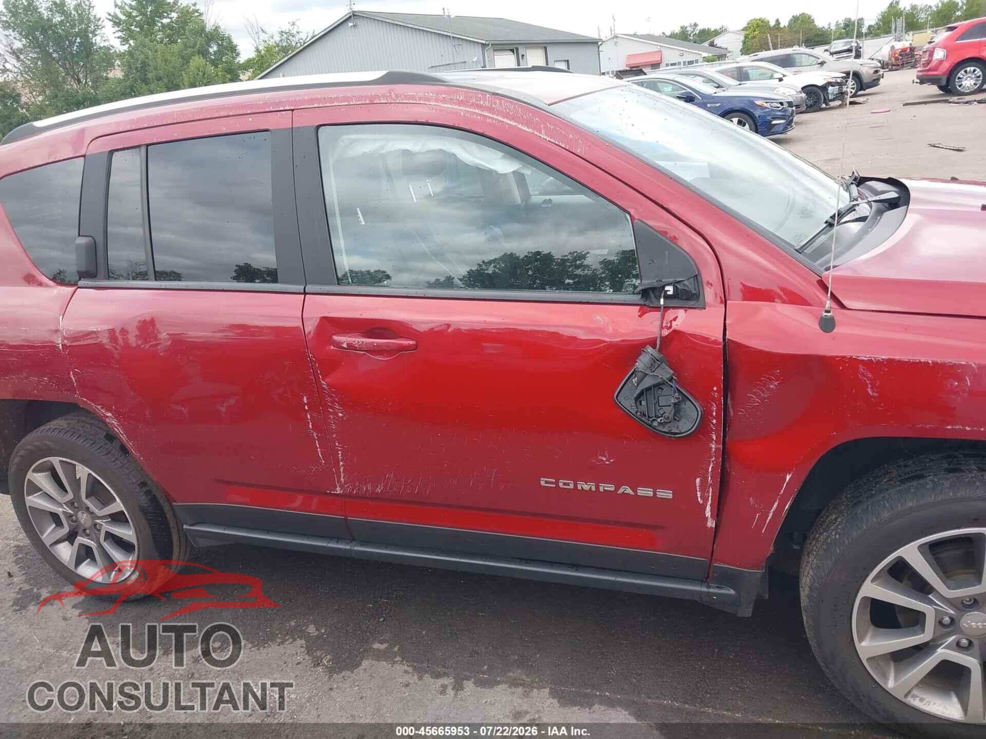 JEEP COMPASS 2017 - 1C4NJCEB1HD171097