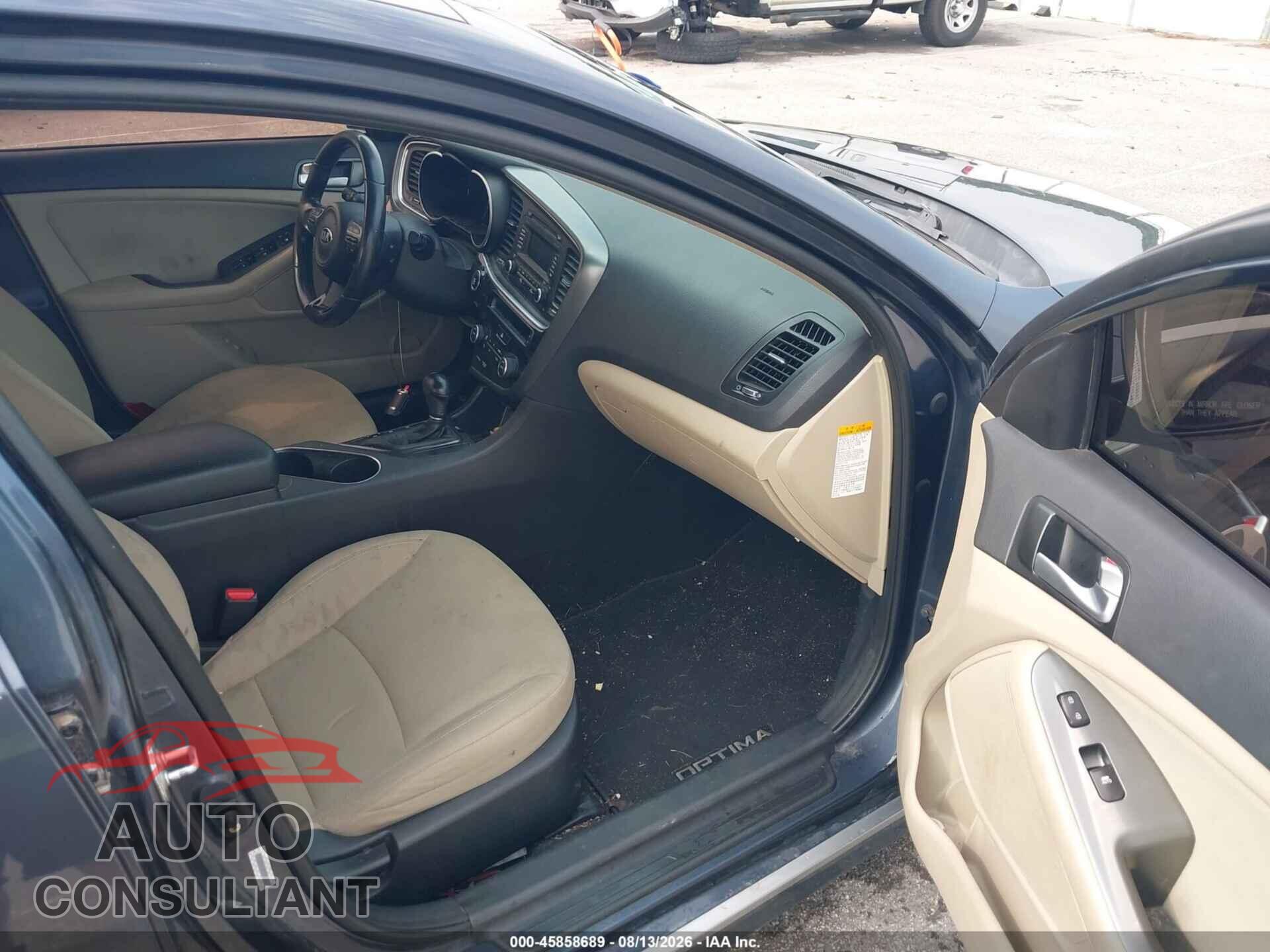 KIA OPTIMA 2015 - KNAGM4AD4F5082917