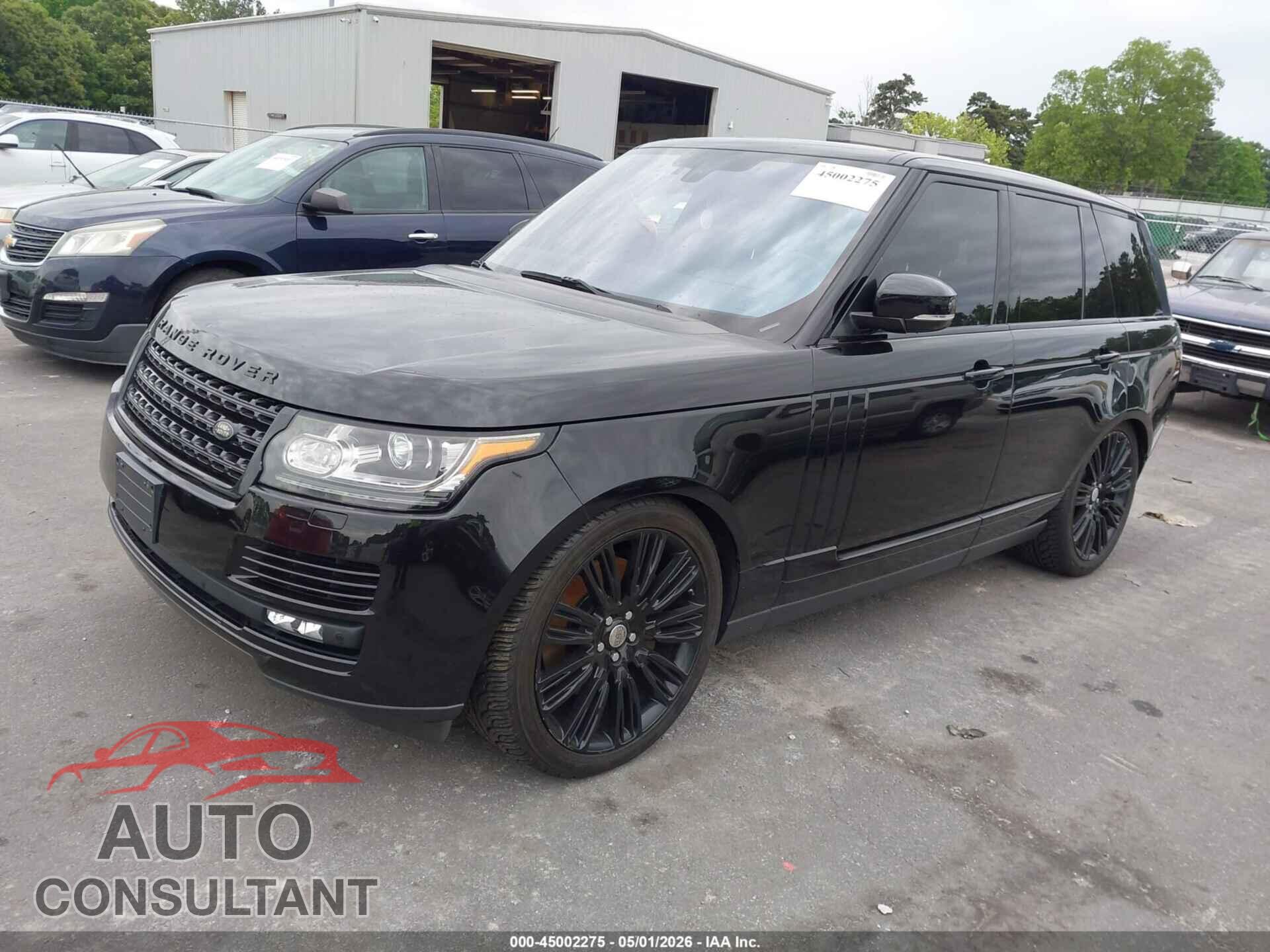 LAND ROVER RANGE ROVER 2016 - SALGS2EF4GA282769