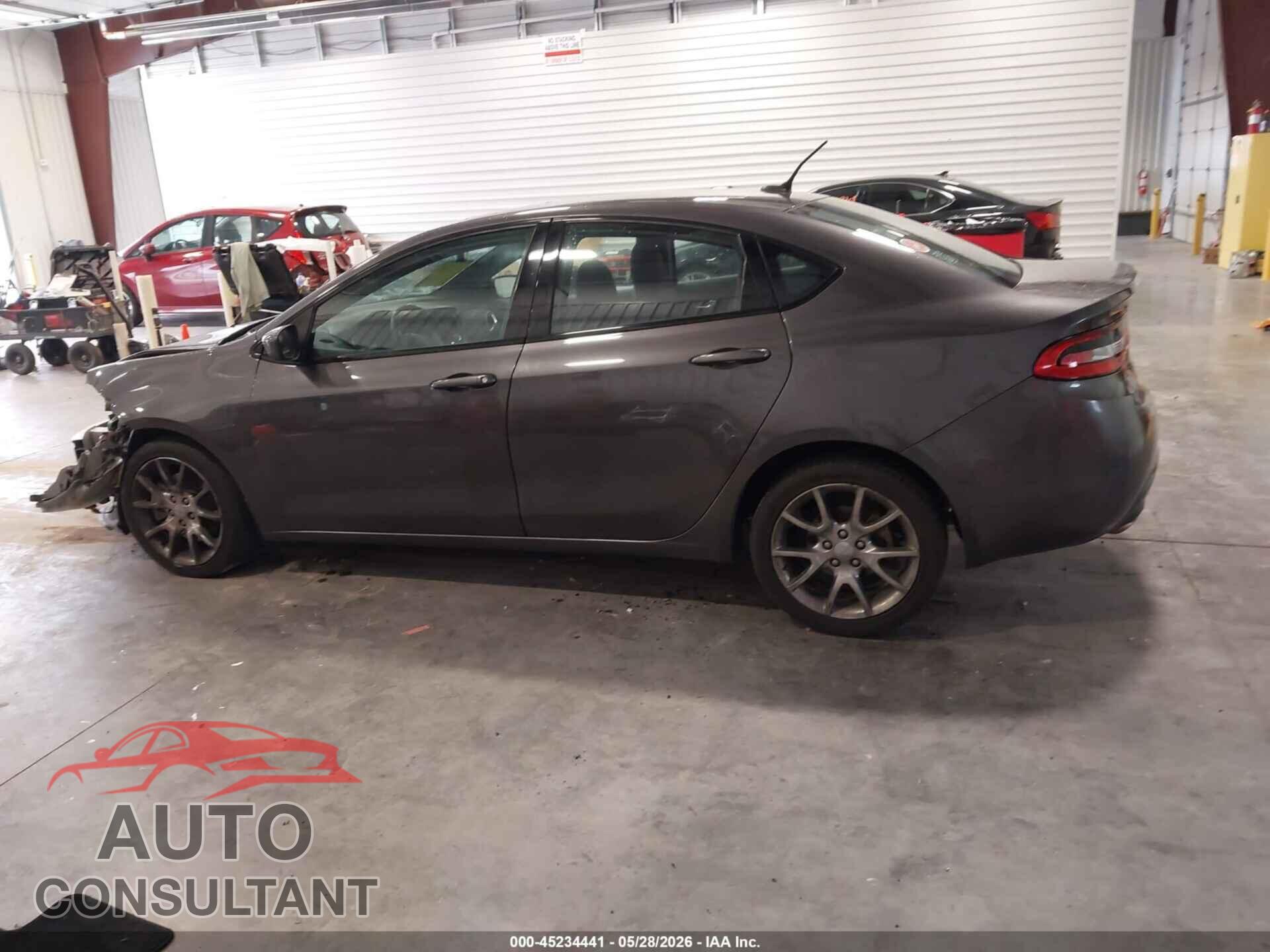 DODGE DART 2015 - 1C3CDFBBXFD141439