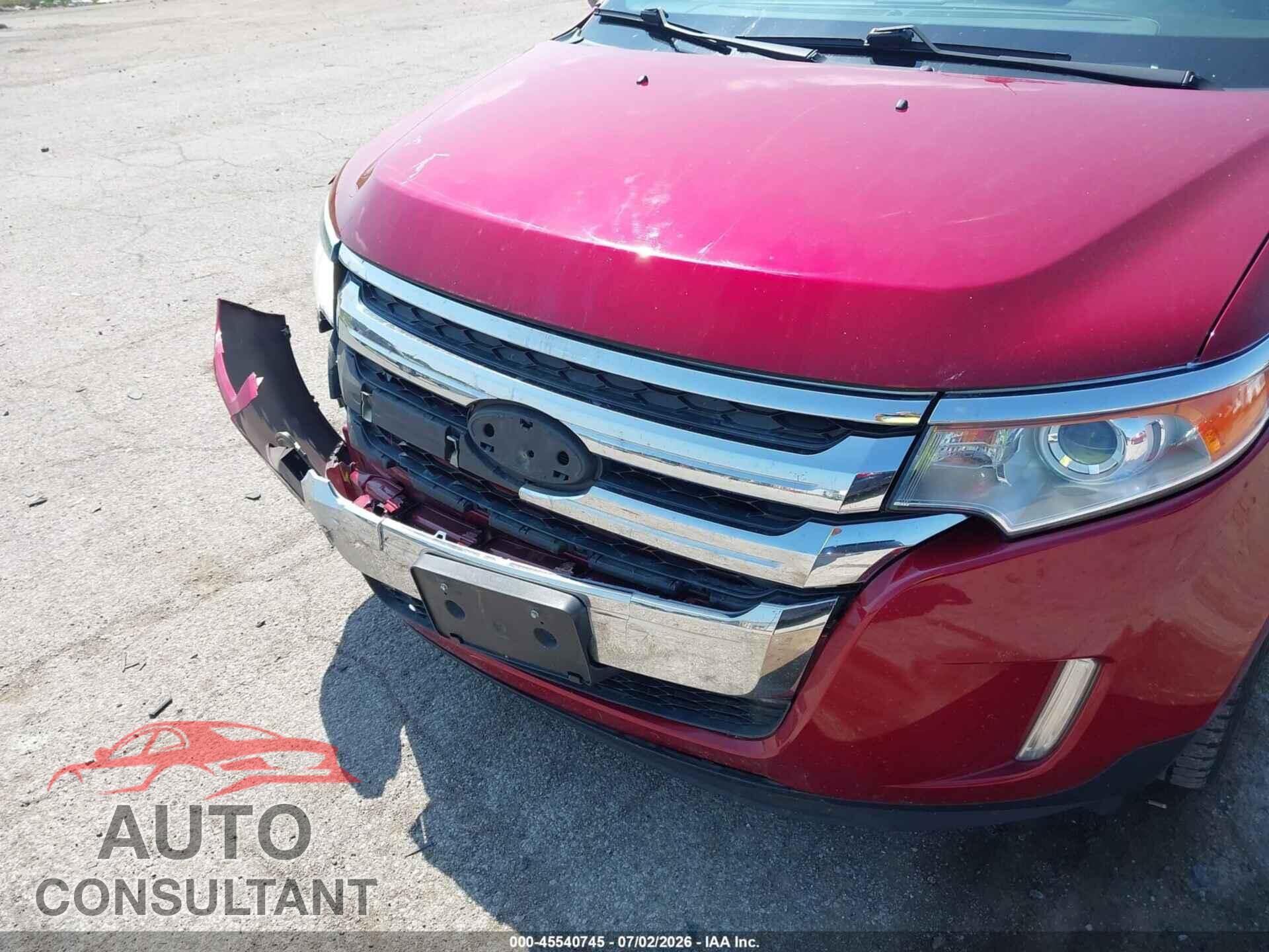 FORD EDGE 2013 - 2FMDK3KC1DBC91709