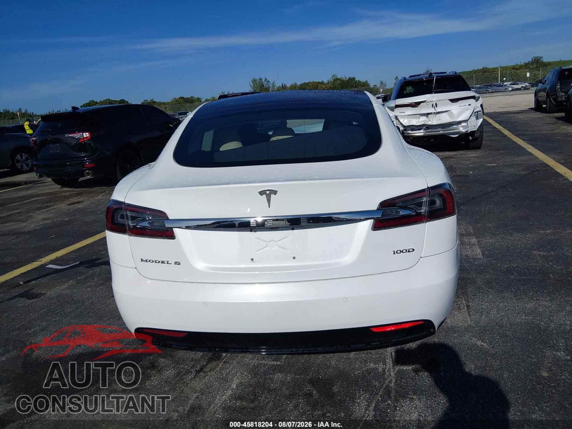 TESLA MODEL S 2017 - 5YJSA1E27HF204183
