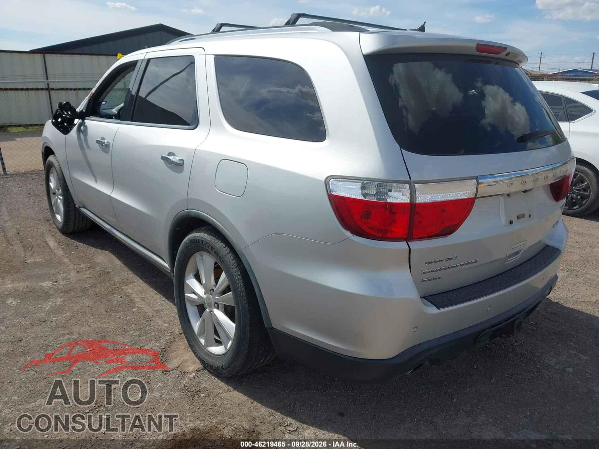 DODGE DURANGO 2011 - 1D4SE4GT5BC674635