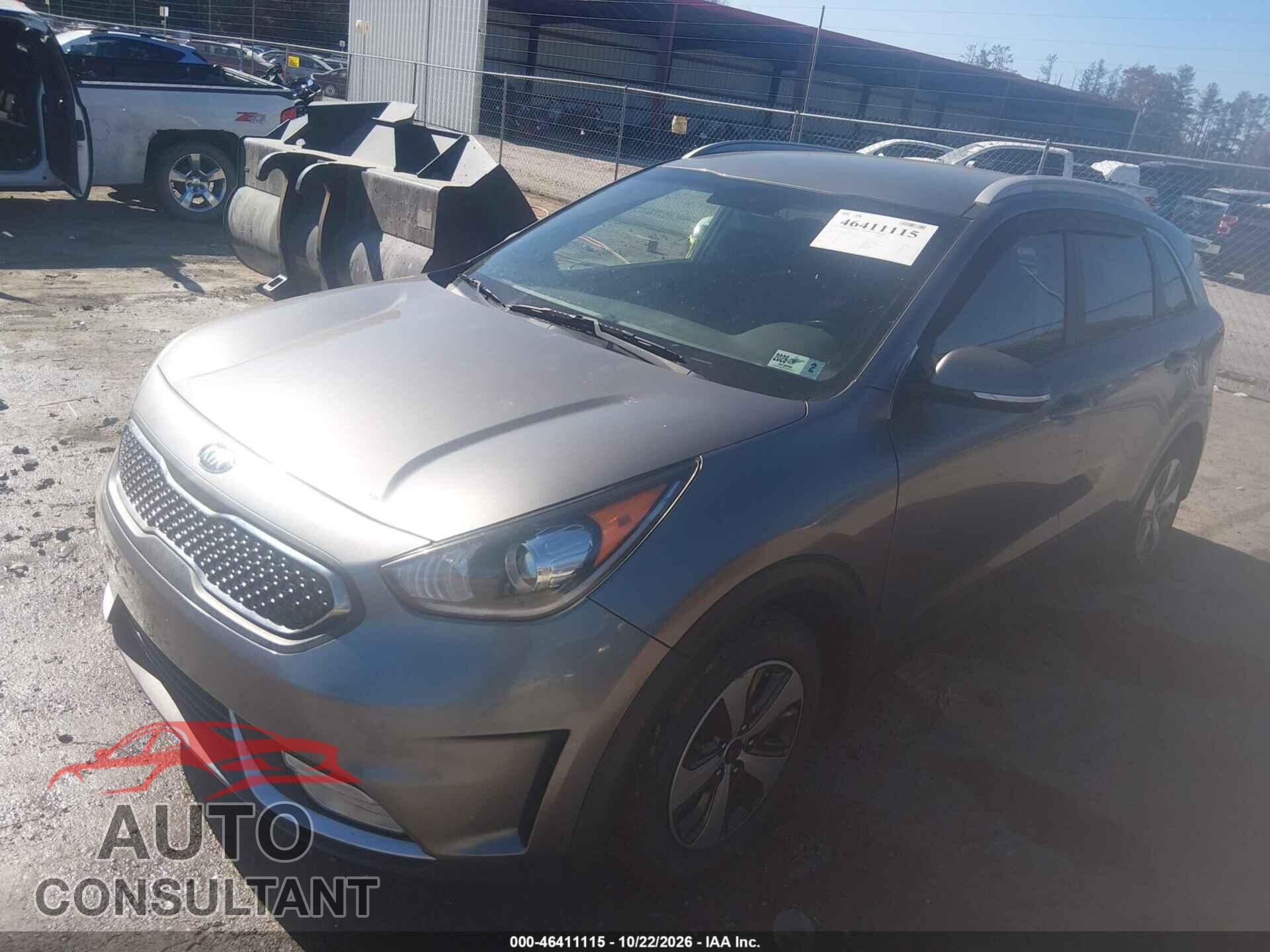 KIA NIRO 2017 - KNDCC3LC9H5092011