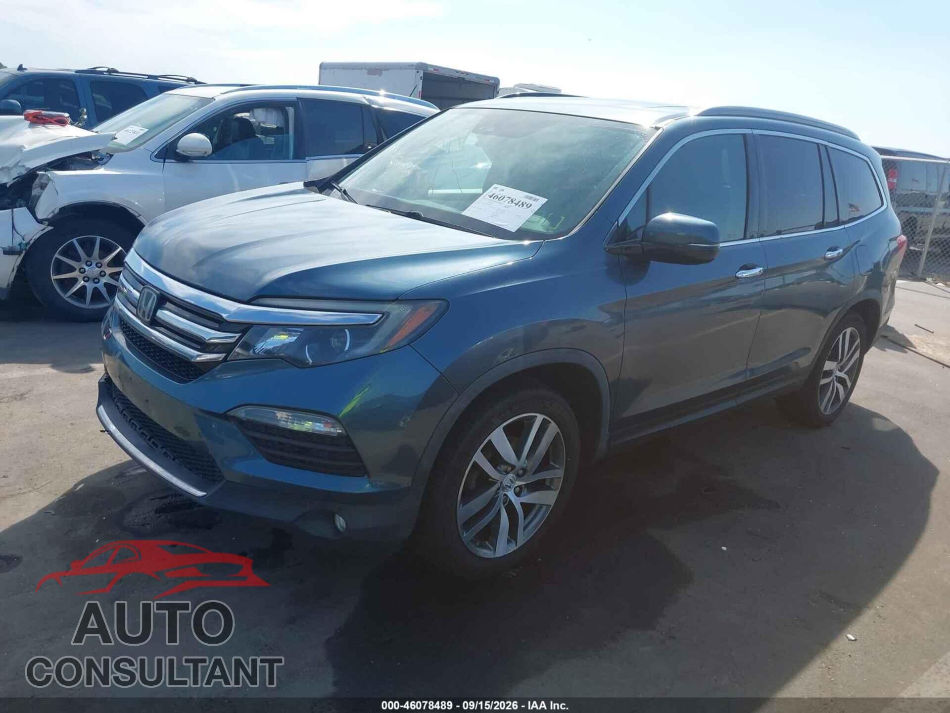 HONDA PILOT 2017 - 5FNYF6H07HB066910