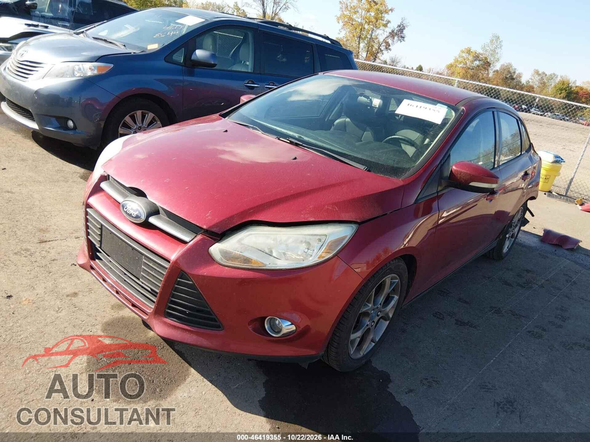 FORD FOCUS 2014 - 1FADP3F21EL154252