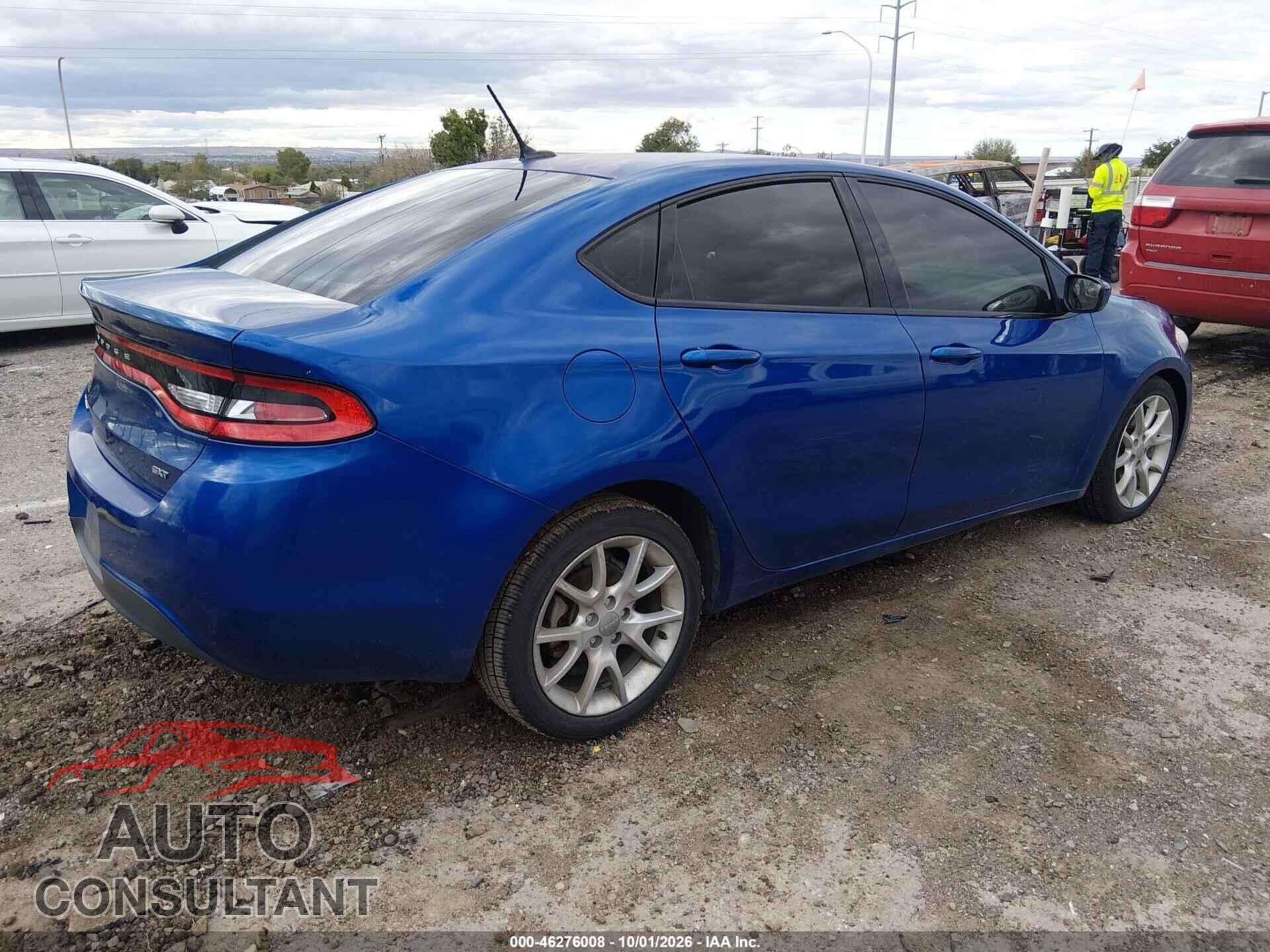 DODGE DART 2013 - 1C3CDFBA2DD324421