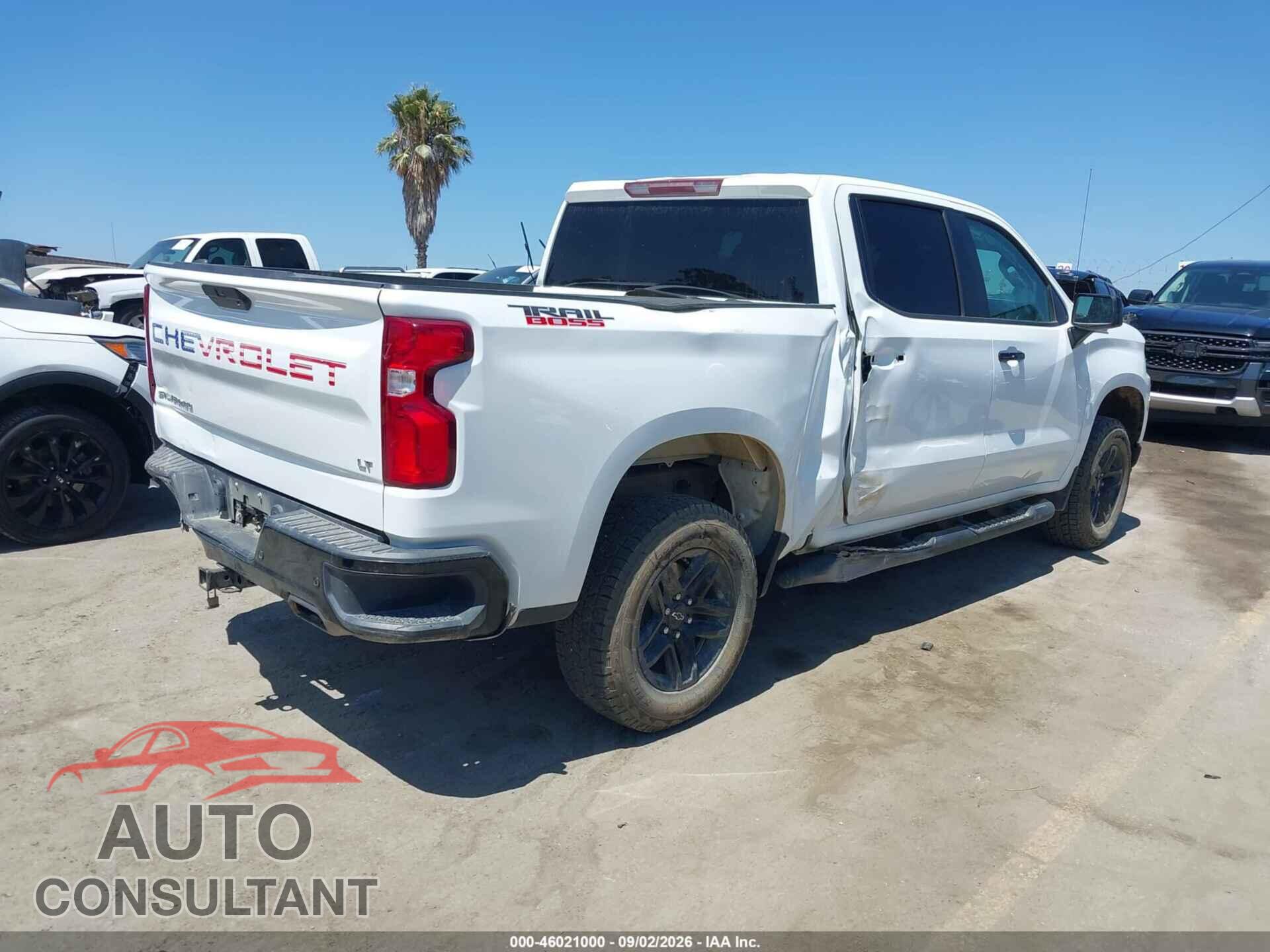 CHEVROLET SILVERADO 1500 2021 - 1GCPYFED3MZ185166