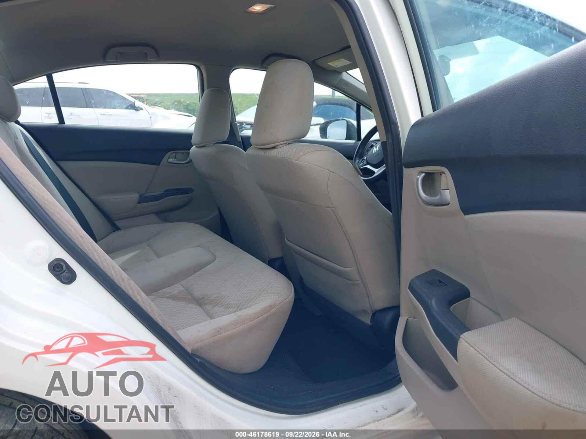 HONDA CIVIC 2014 - 19XFB2F5XEE021455