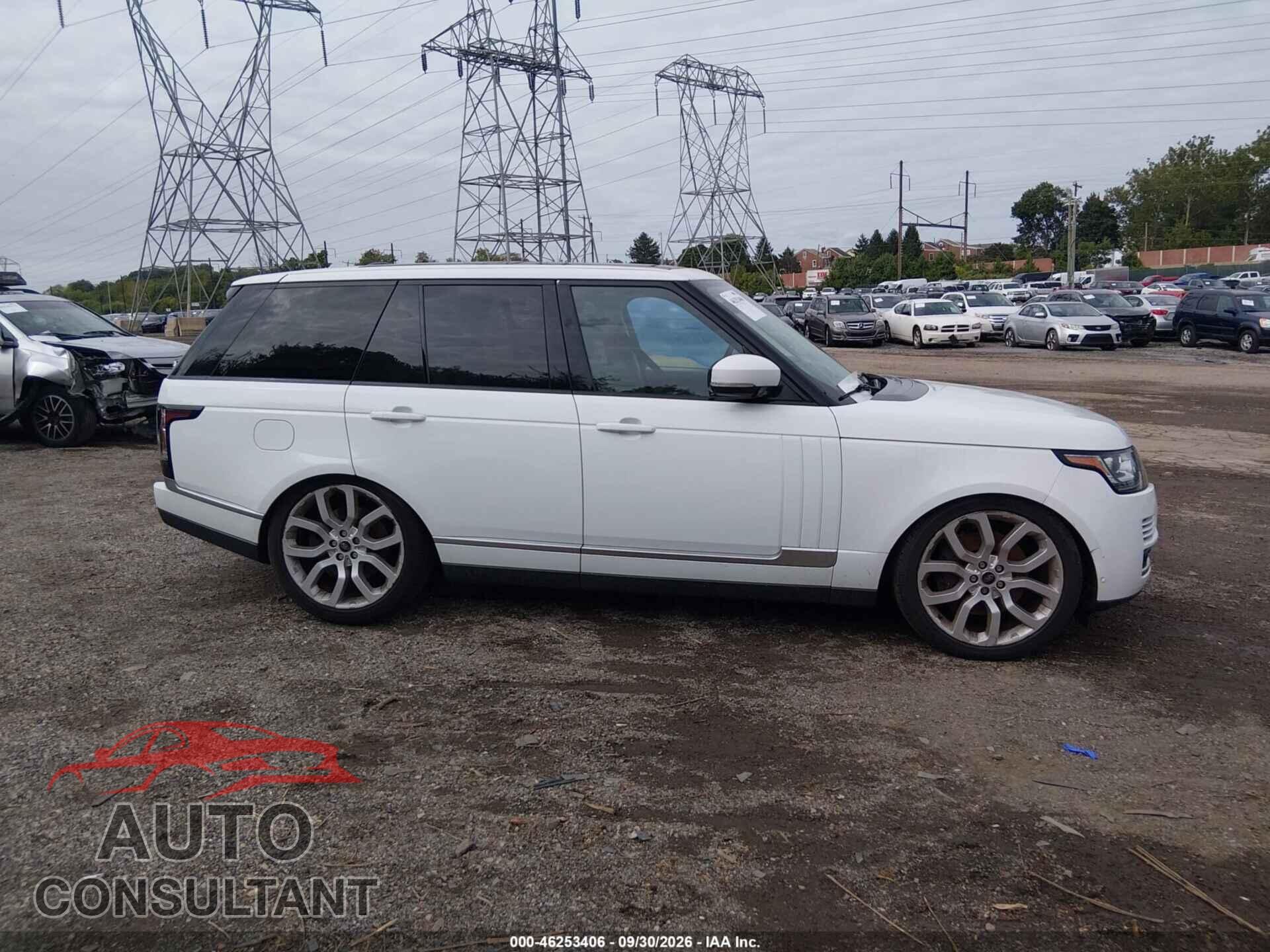 LAND ROVER RANGE ROVER 2013 - SALGS2DF6DA111549