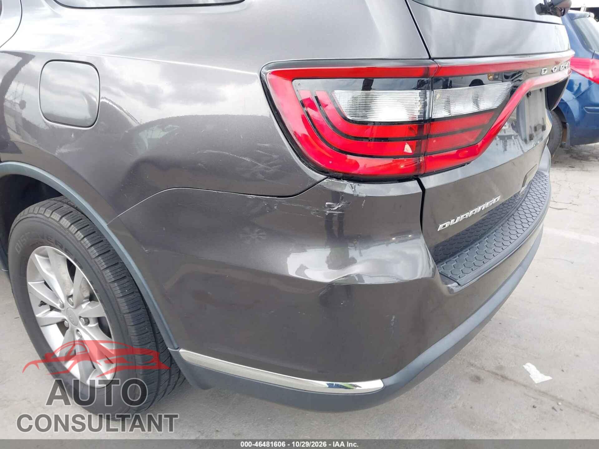DODGE DURANGO 2017 - 1C4RDHAG5HC638633