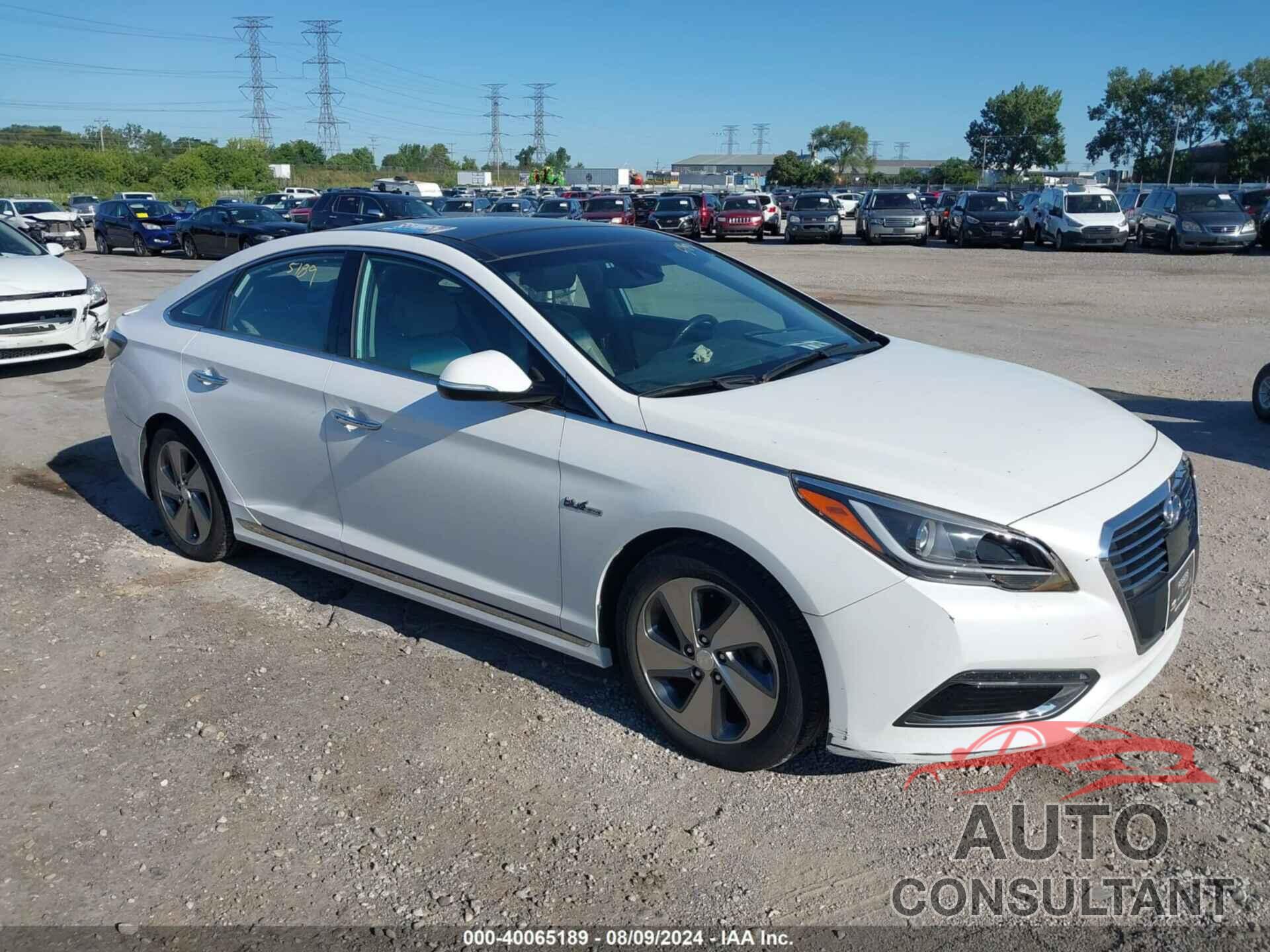 HYUNDAI SONATA HYBRID 2016 - KMHE34L16GA025767