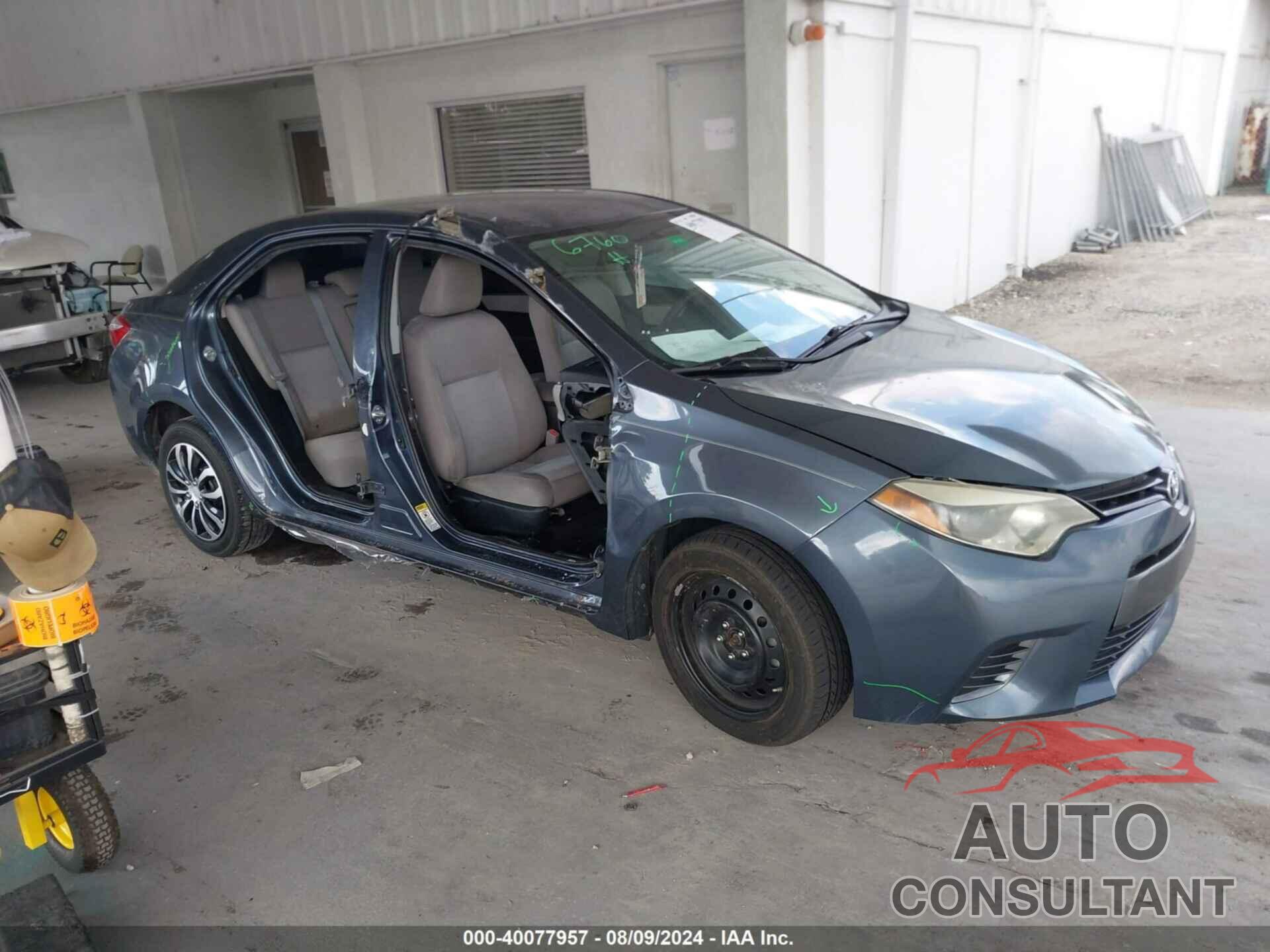TOYOTA COROLLA 2016 - 5YFBURHE1GP382993