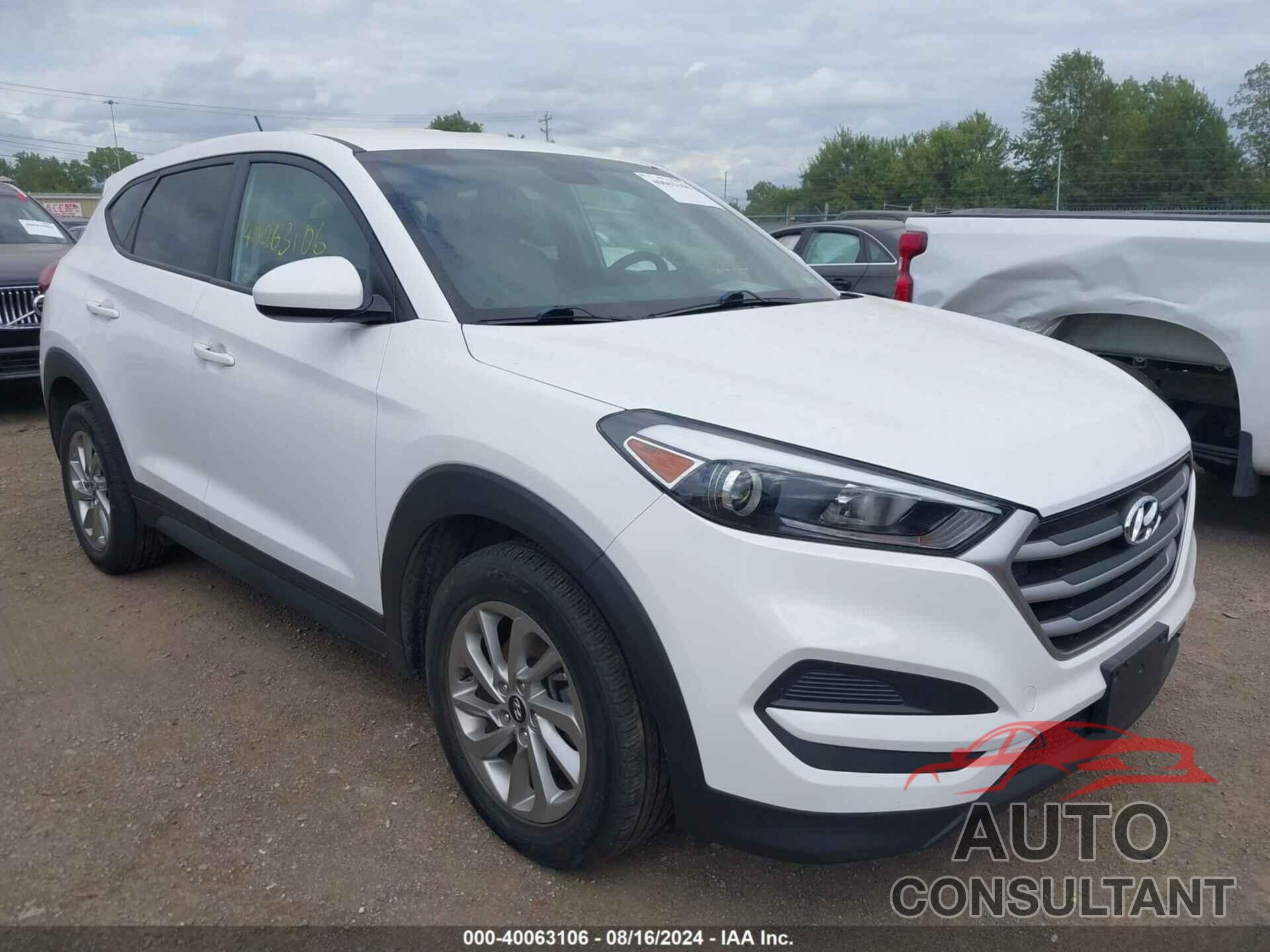 HYUNDAI TUCSON 2017 - KM8J23A43HU565702