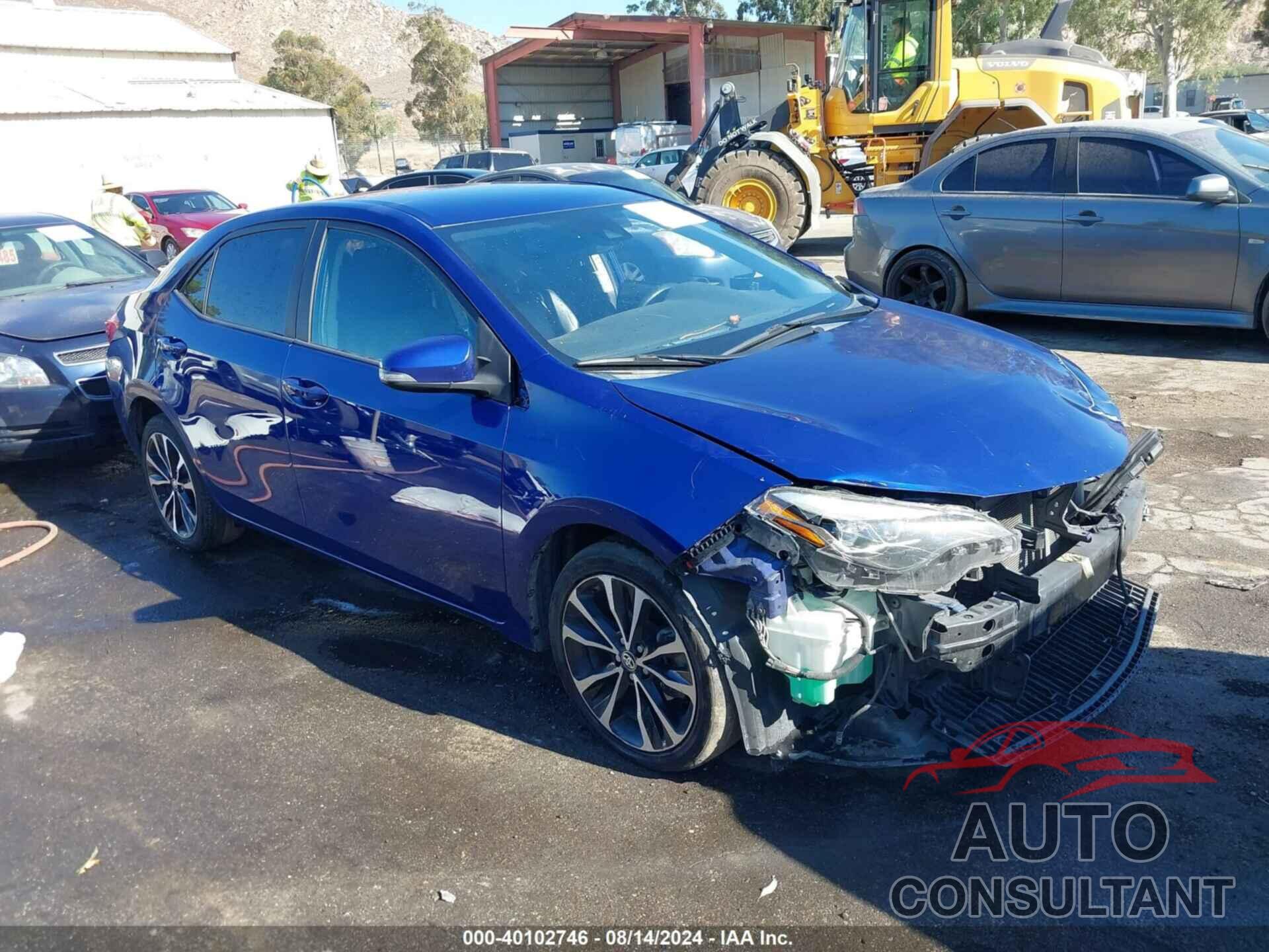 TOYOTA COROLLA 2019 - 5YFBURHE2KP867779