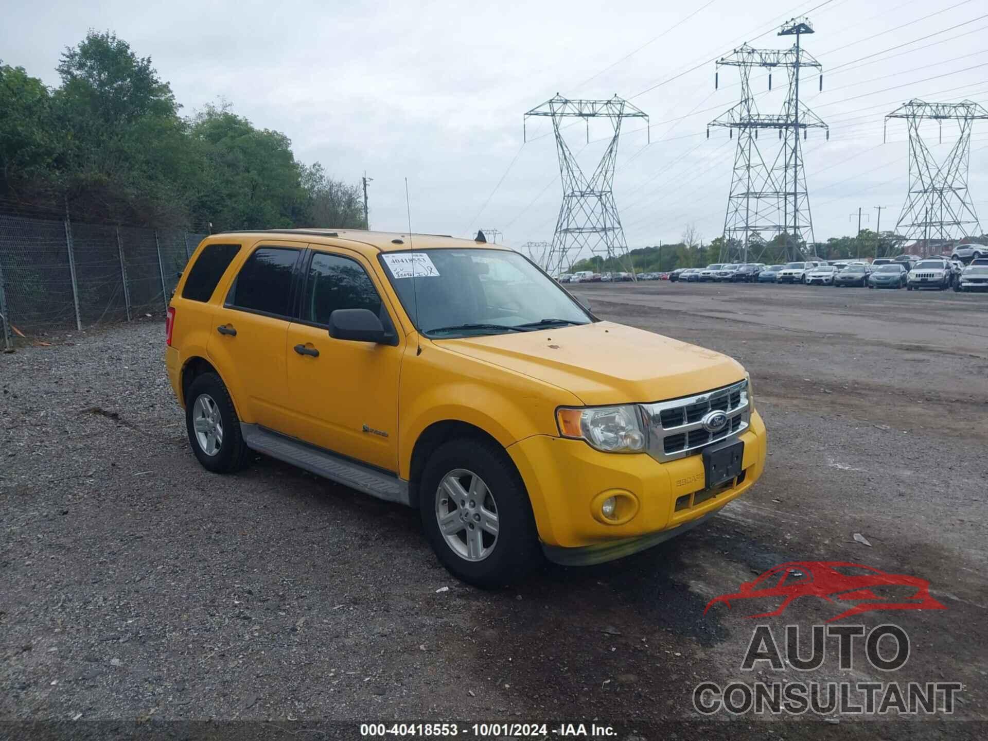 FORD ESCAPE 2010 - 1FMCU4K30AKD35065