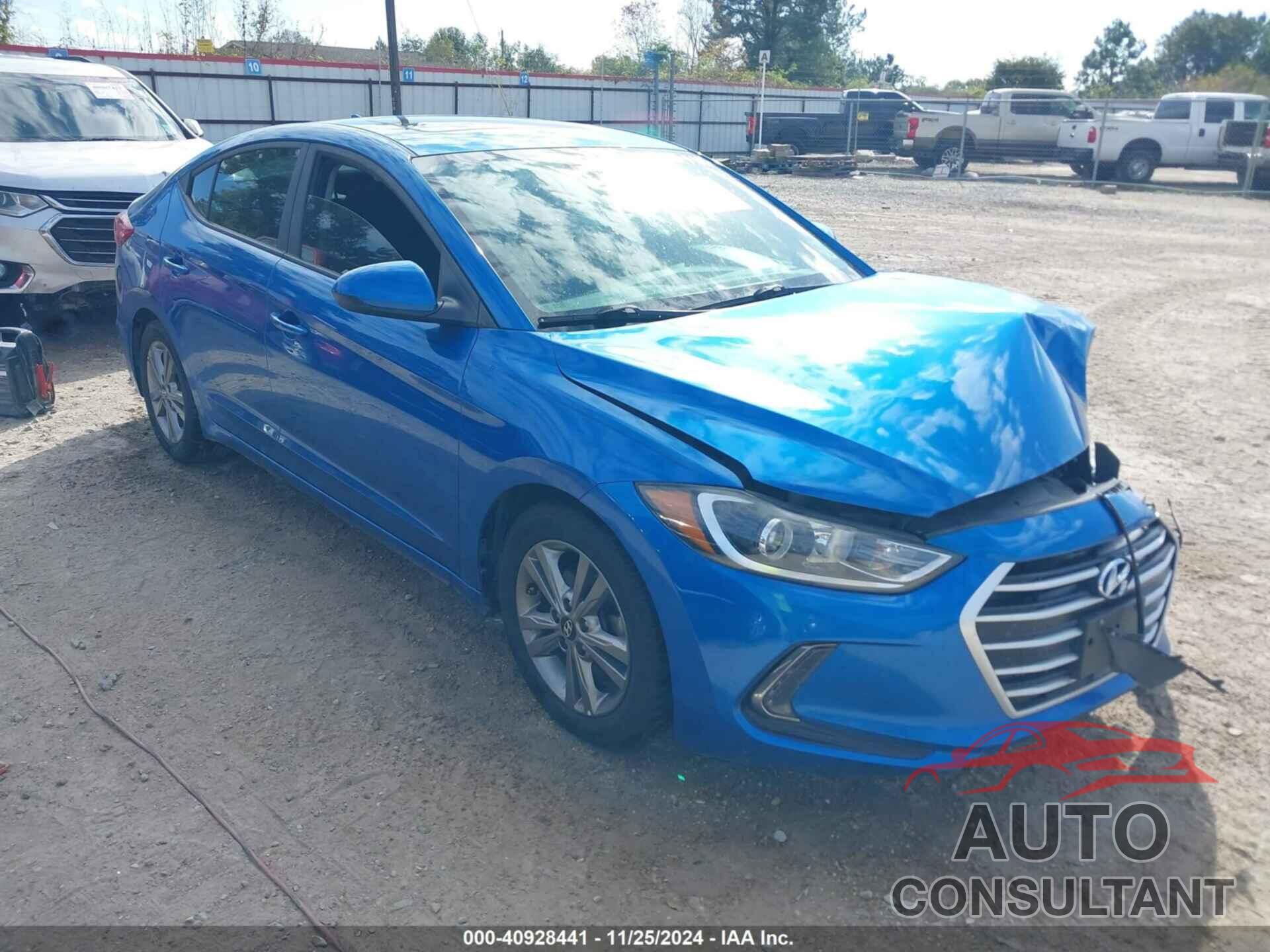 HYUNDAI ELANTRA 2017 - 5NPD84LF6HH168466