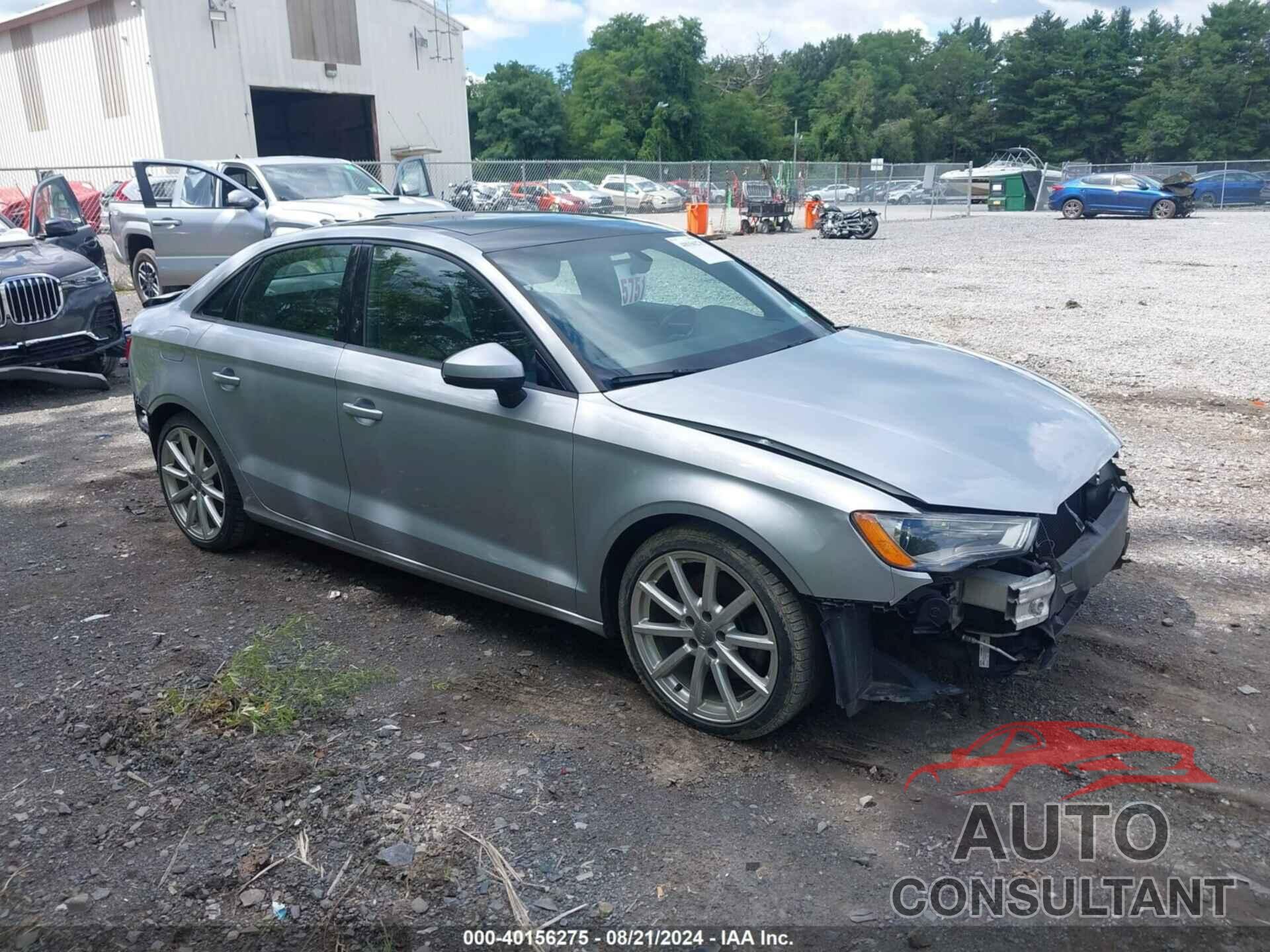 AUDI A3 2016 - WAUA7GFF9G1014615