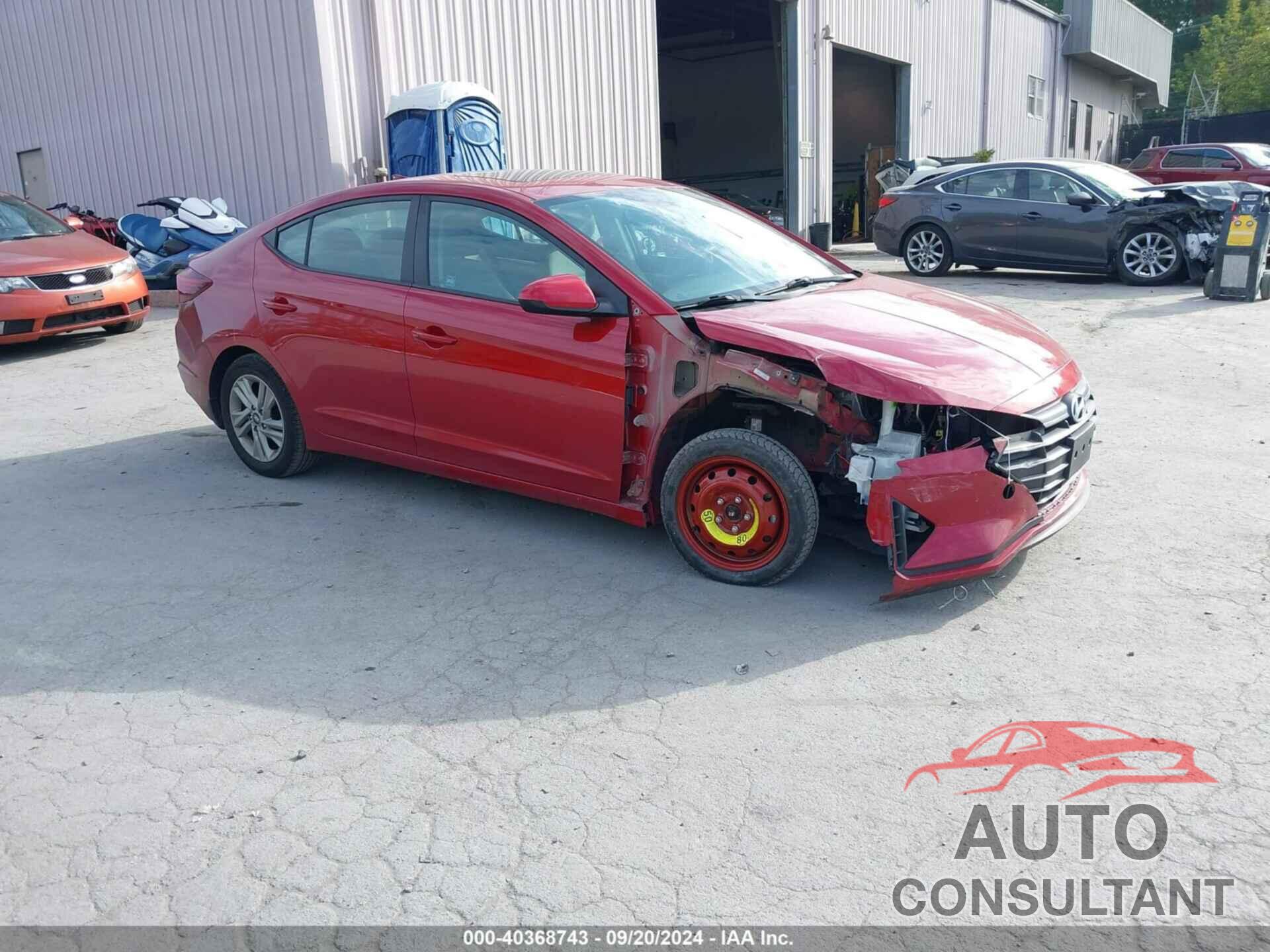 HYUNDAI ELANTRA 2020 - KMHD84LF1LU934906