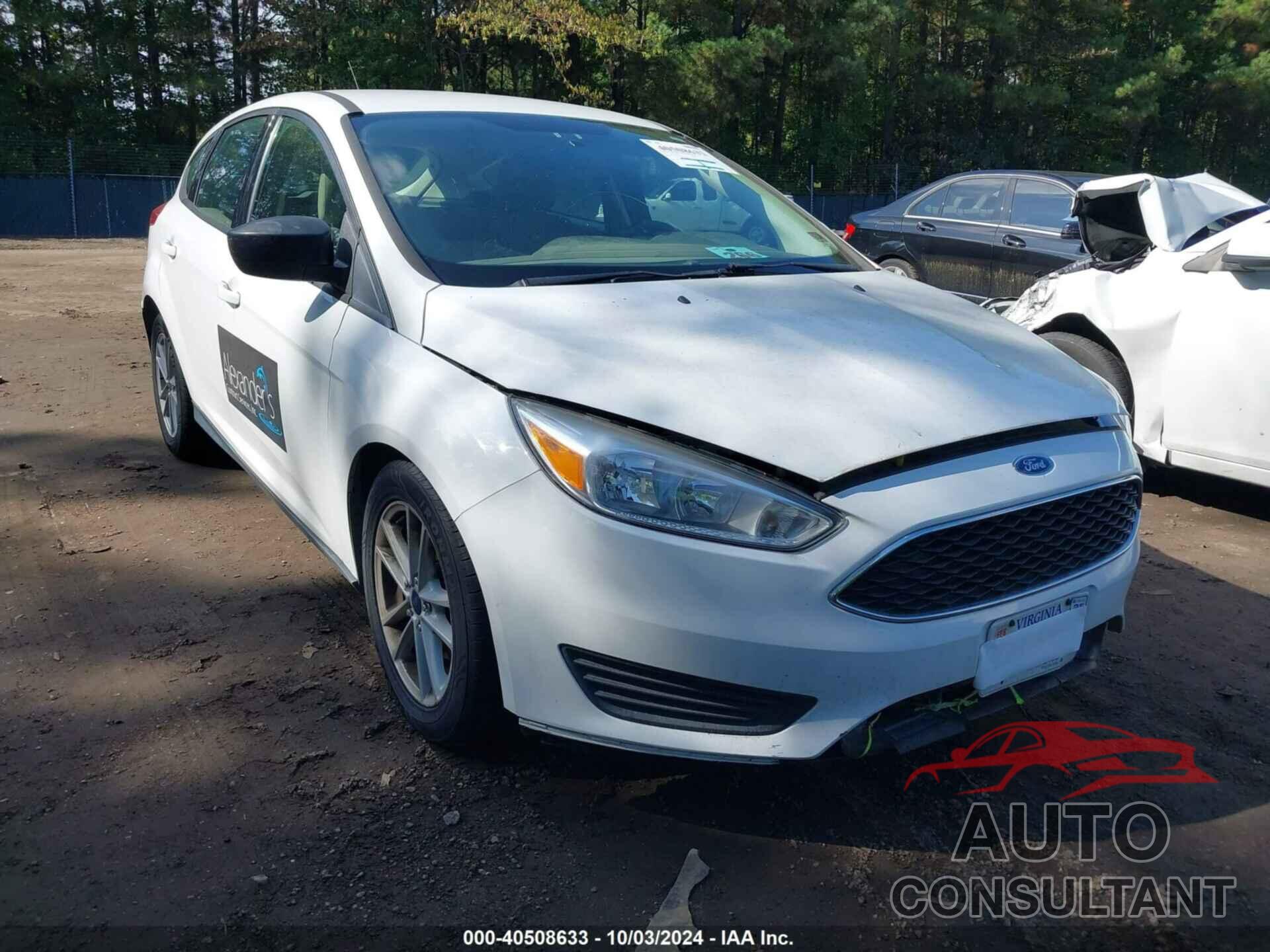 FORD FOCUS 2018 - 1FADP3K26JL238289