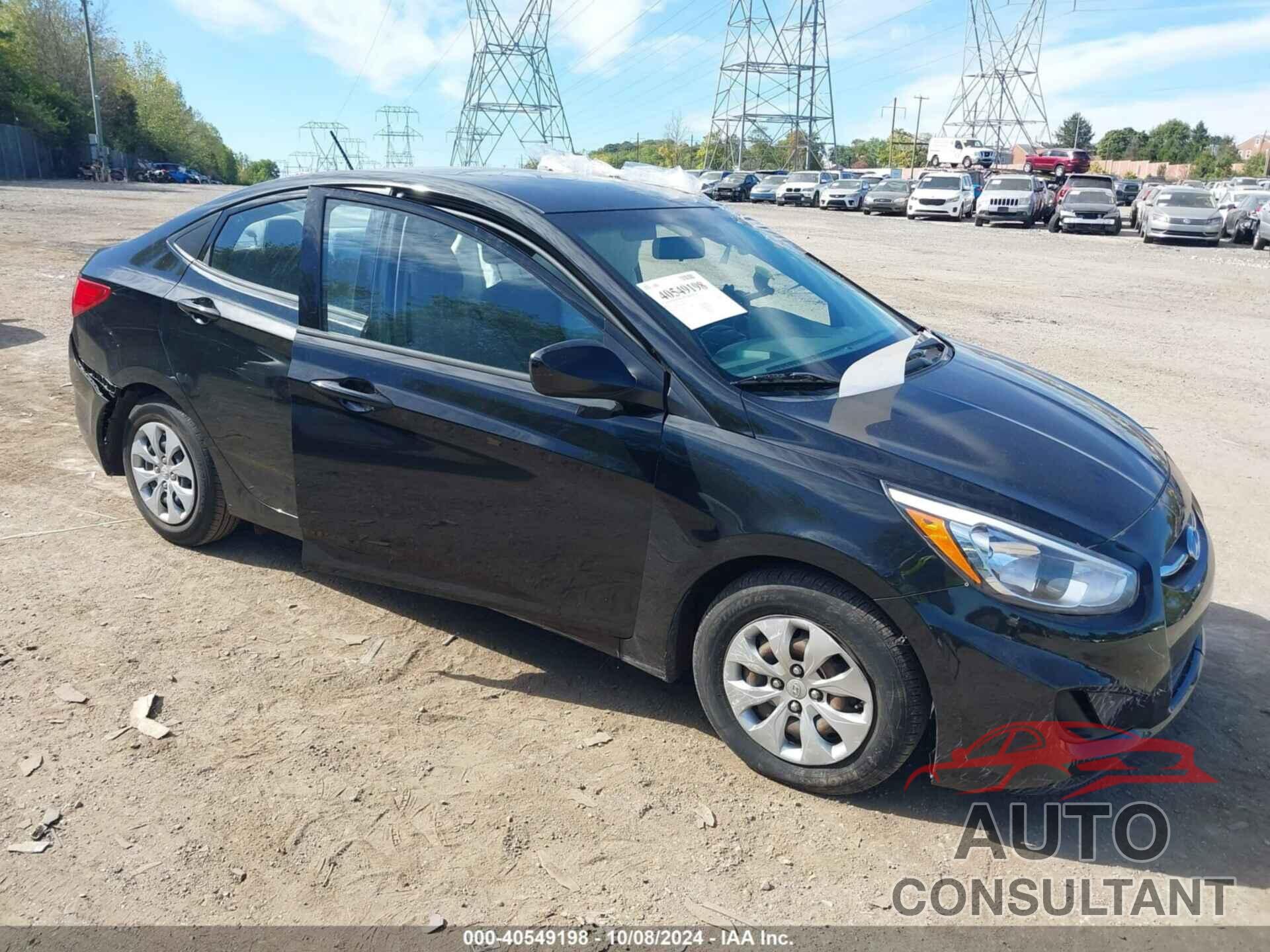 HYUNDAI ACCENT 2016 - KMHCT4AE4GU969594