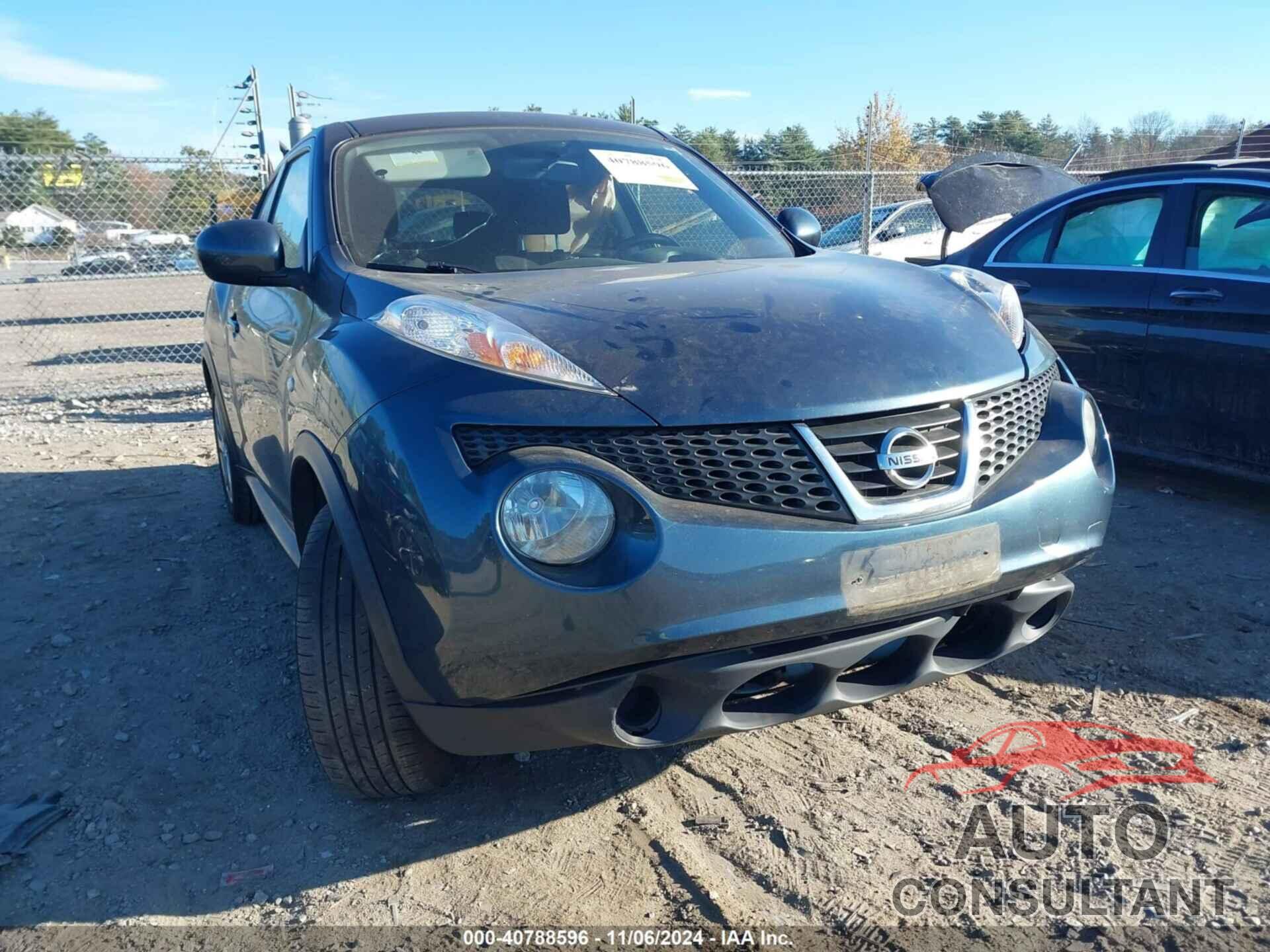 NISSAN JUKE 2013 - JN8AF5MVXDT225119