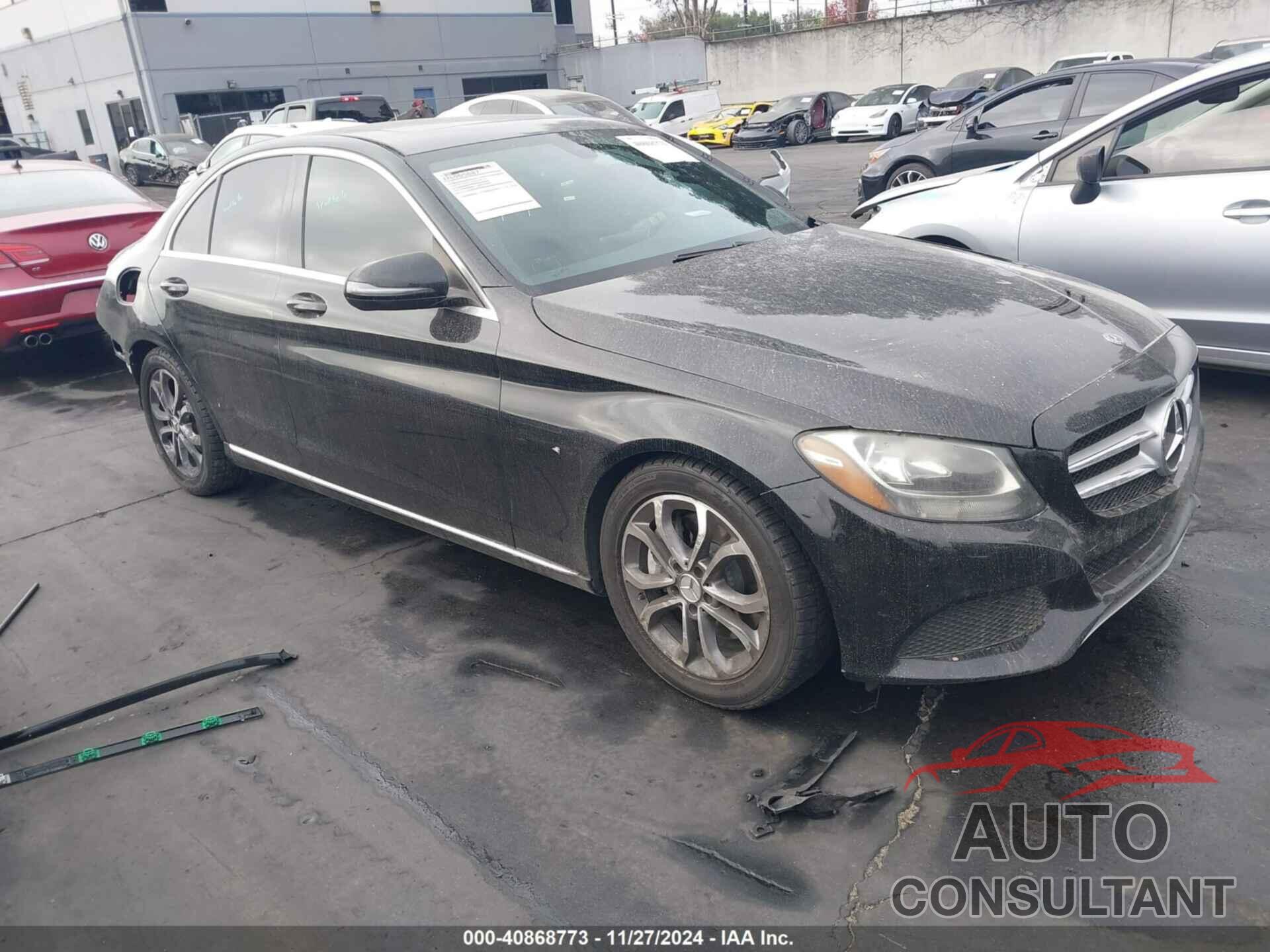 MERCEDES-BENZ C 300 2018 - 55SWF4JB8JU255304