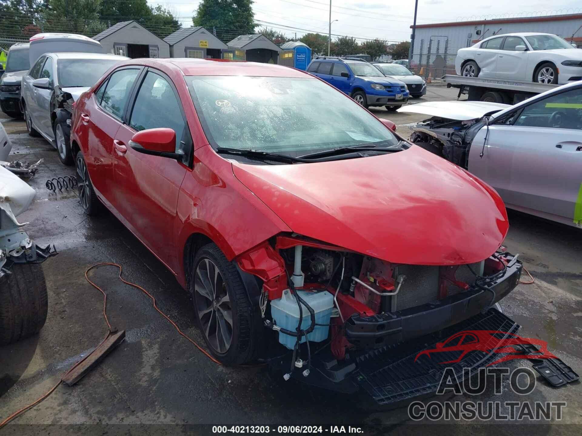 TOYOTA COROLLA 2017 - 2T1BURHE5HC887193