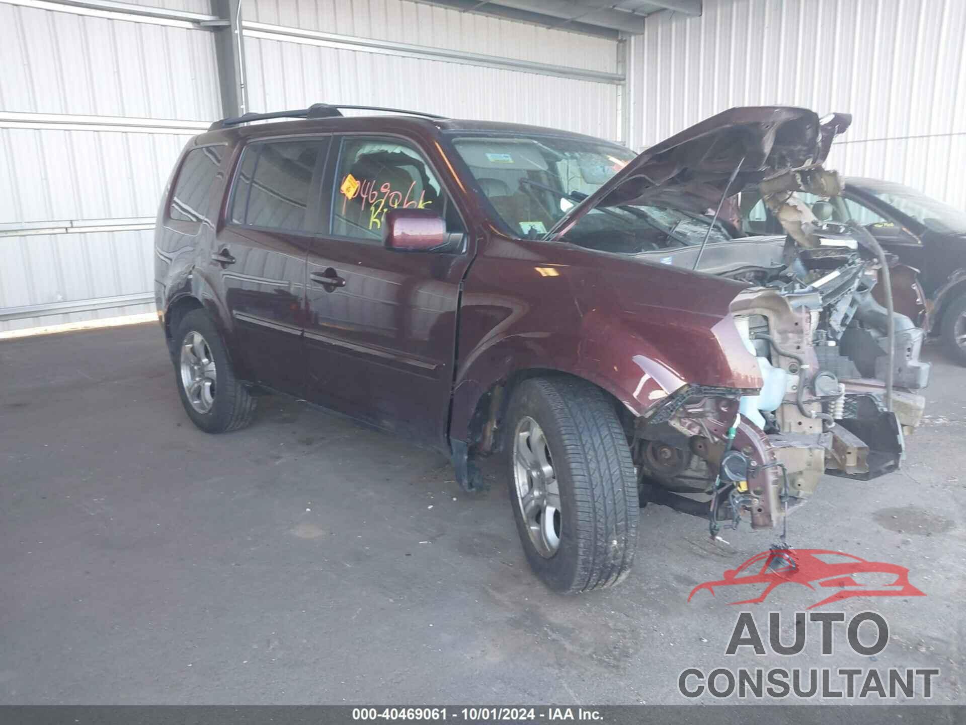 HONDA PILOT 2013 - 5FNYF4H64DB067659