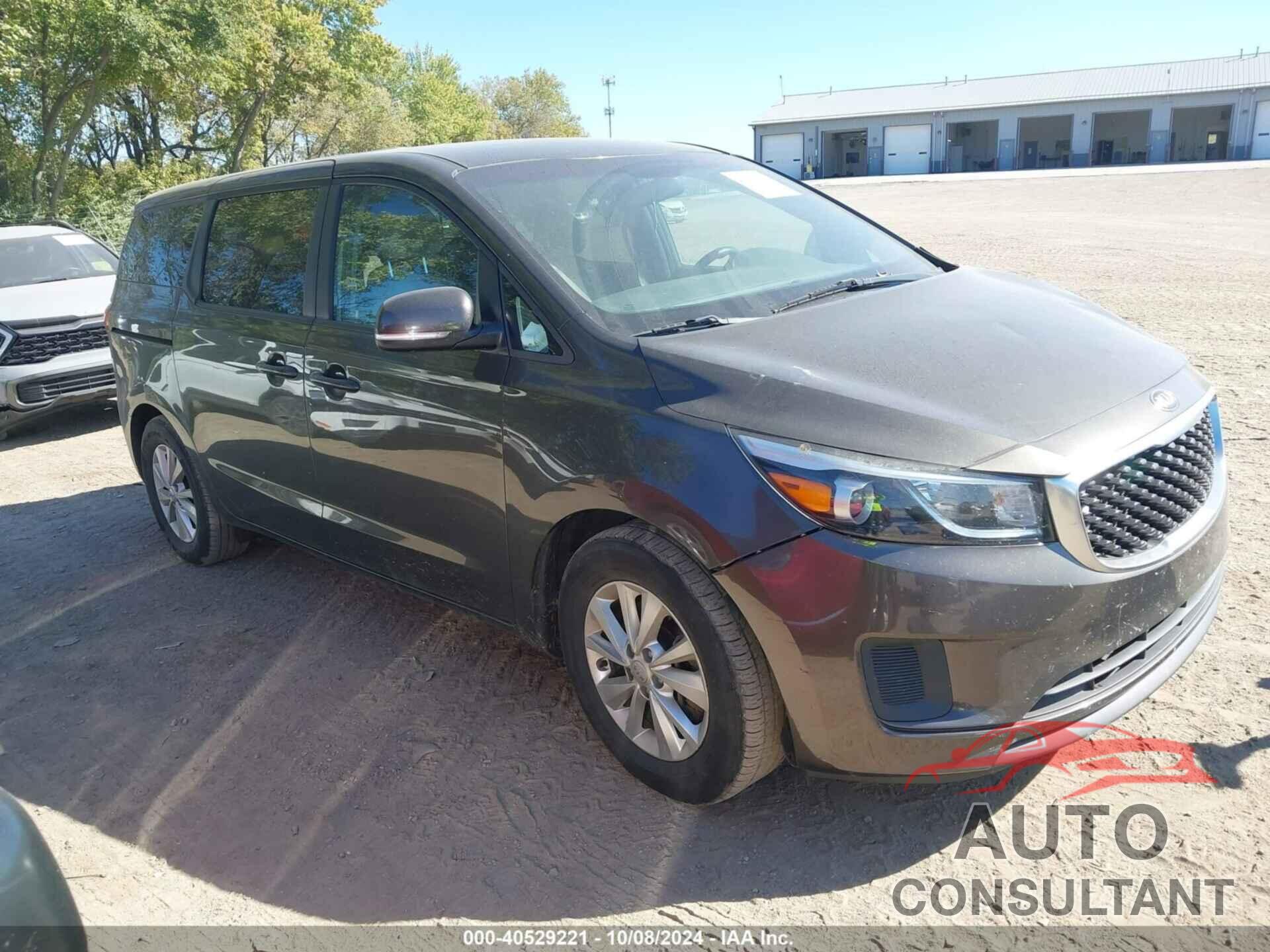 KIA SEDONA 2017 - KNDMB5C11H6233052
