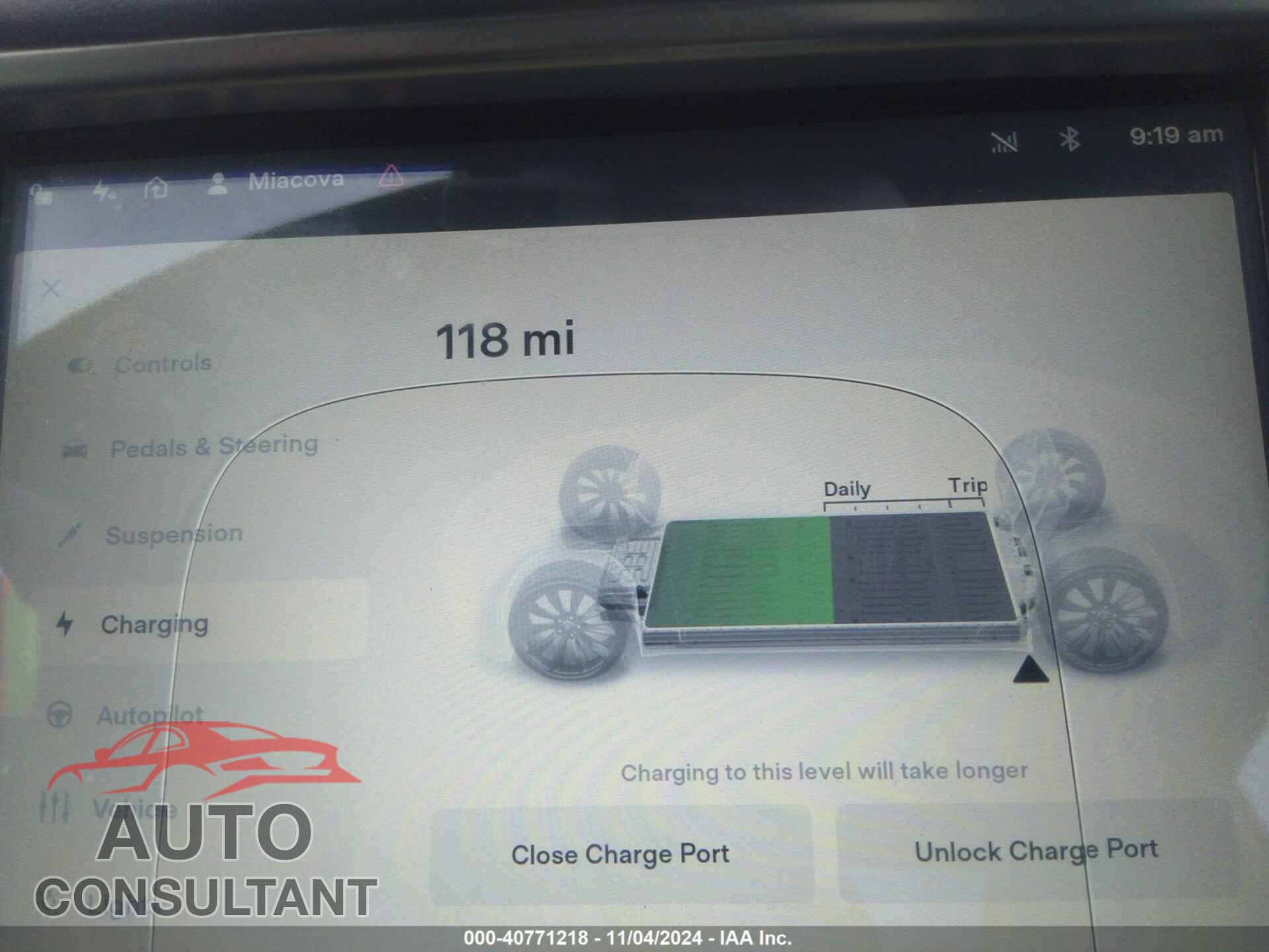 TESLA MODEL S 2014 - 5YJSA1H21EFP63557