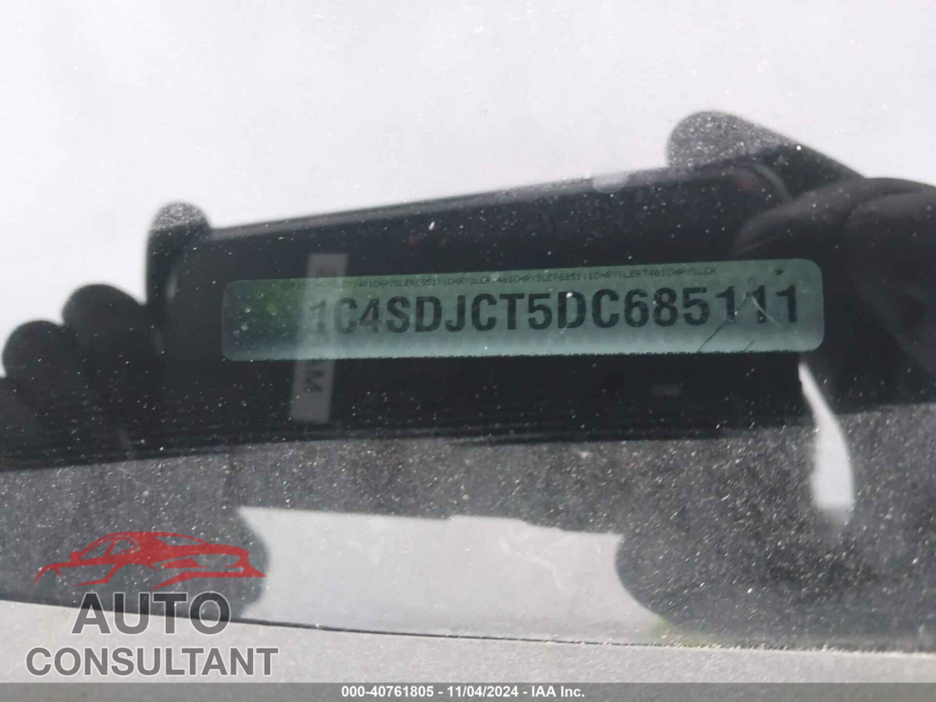 DODGE DURANGO 2013 - 1C4SDJCT5DC685111