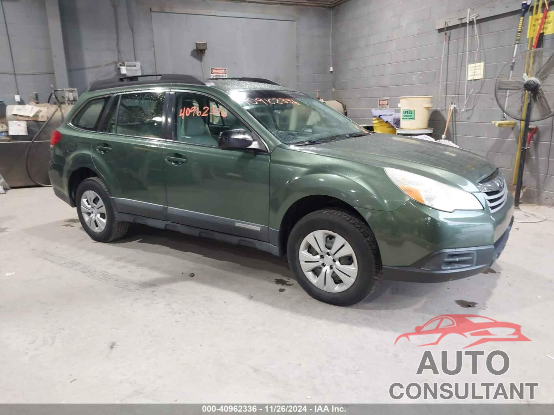 SUBARU OUTBACK 2010 - 4S4BRBAC6A3361425