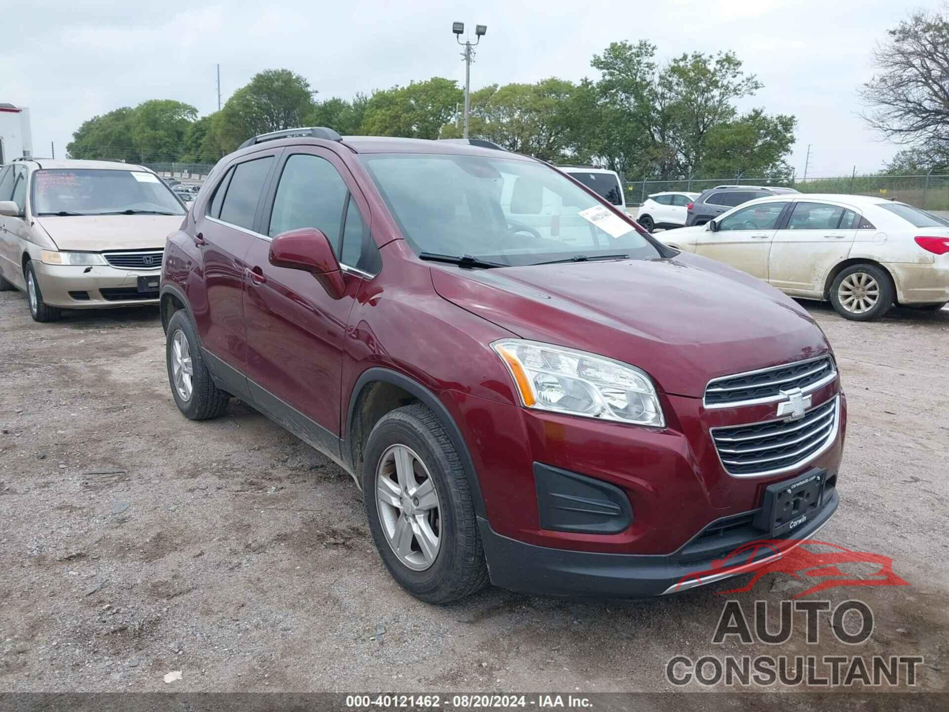 CHEVROLET TRAX 2016 - 3GNCJPSB0GL143004