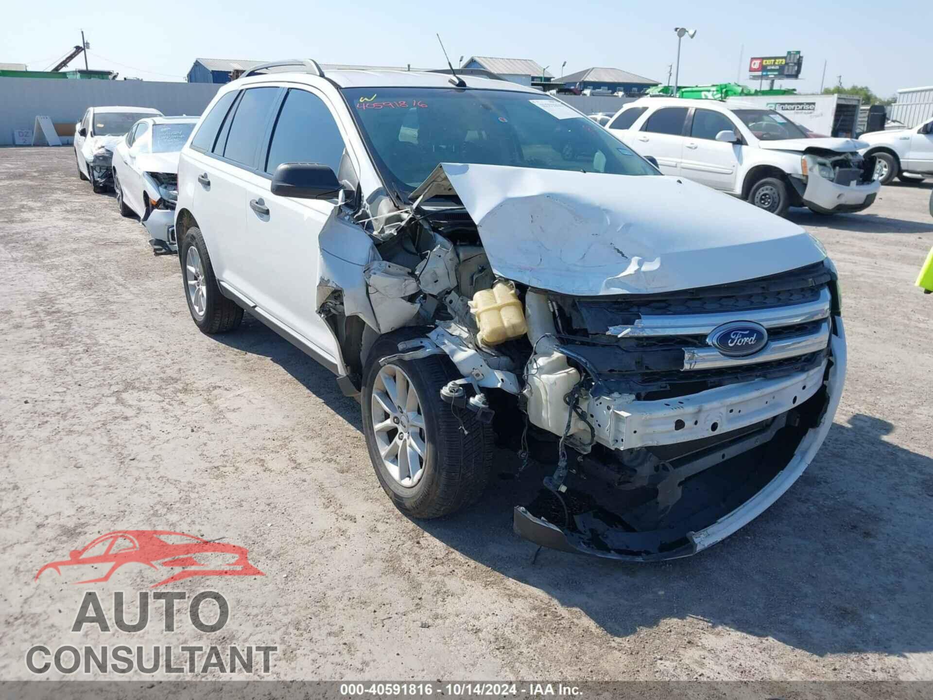 FORD EDGE 2014 - 2FMDK3GC8EBA24724