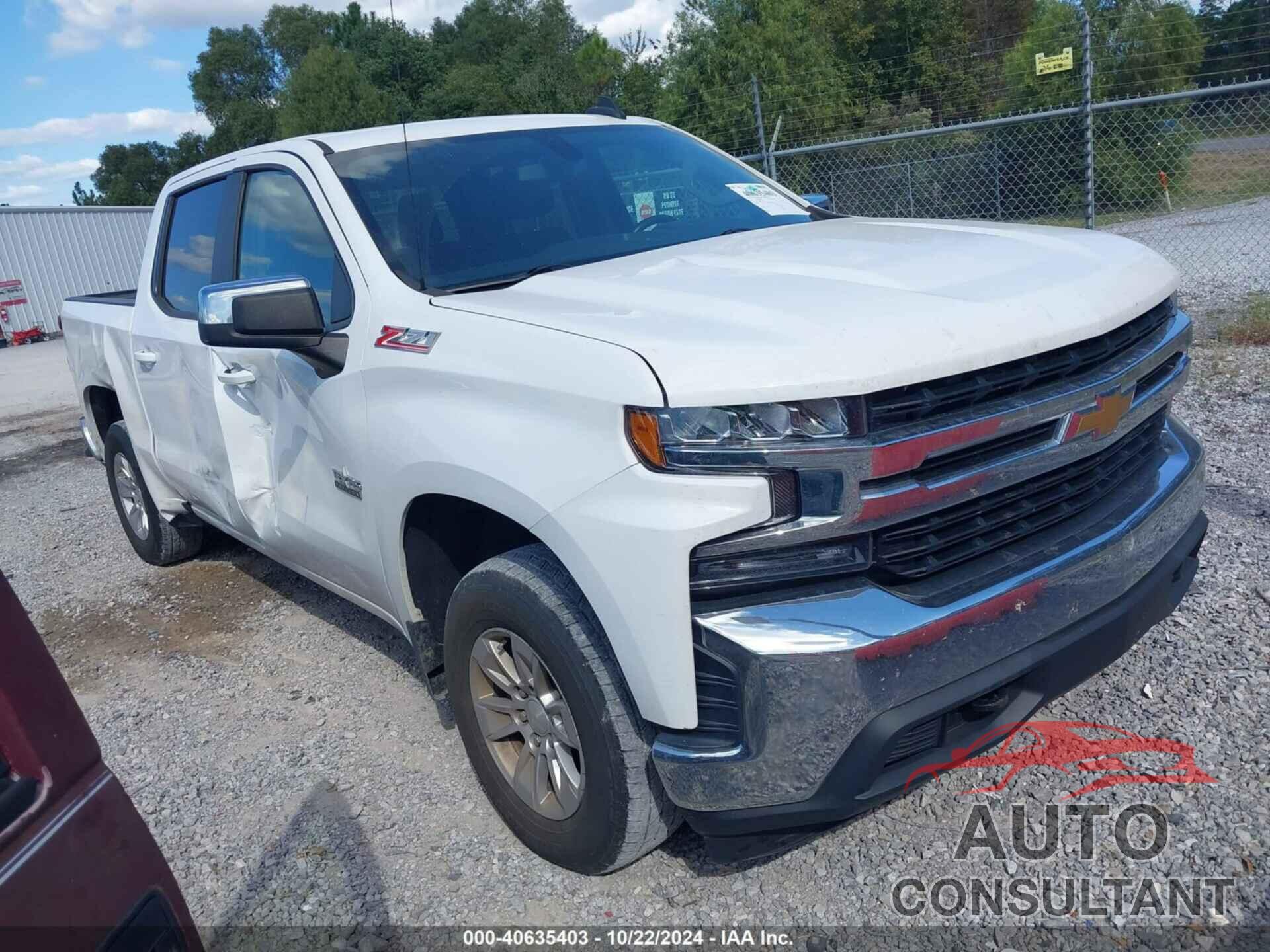 CHEVROLET SILVERADO 1500 2019 - 3GCUYDED0KG256098