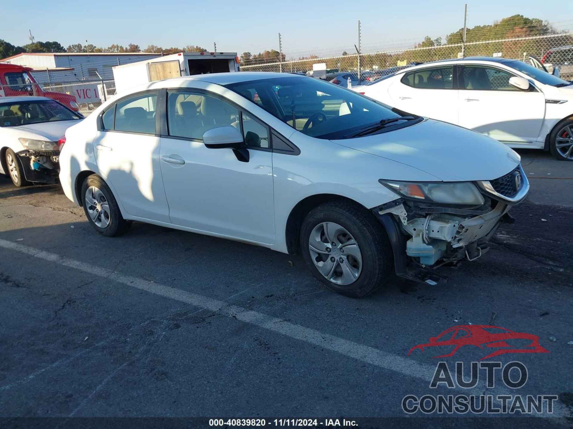 HONDA CIVIC 2015 - 19XFB2F51FE045774