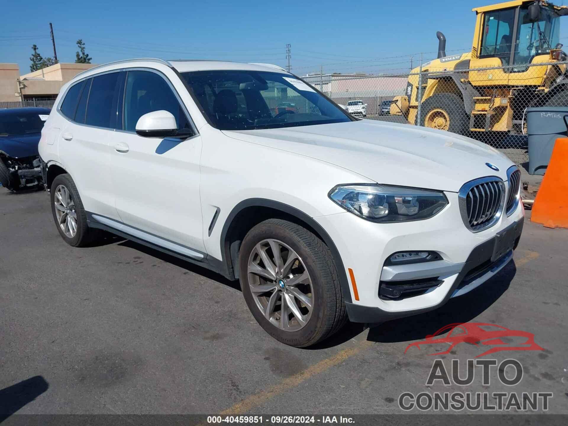 BMW X3 2018 - 5UXTR9C50JLD68713