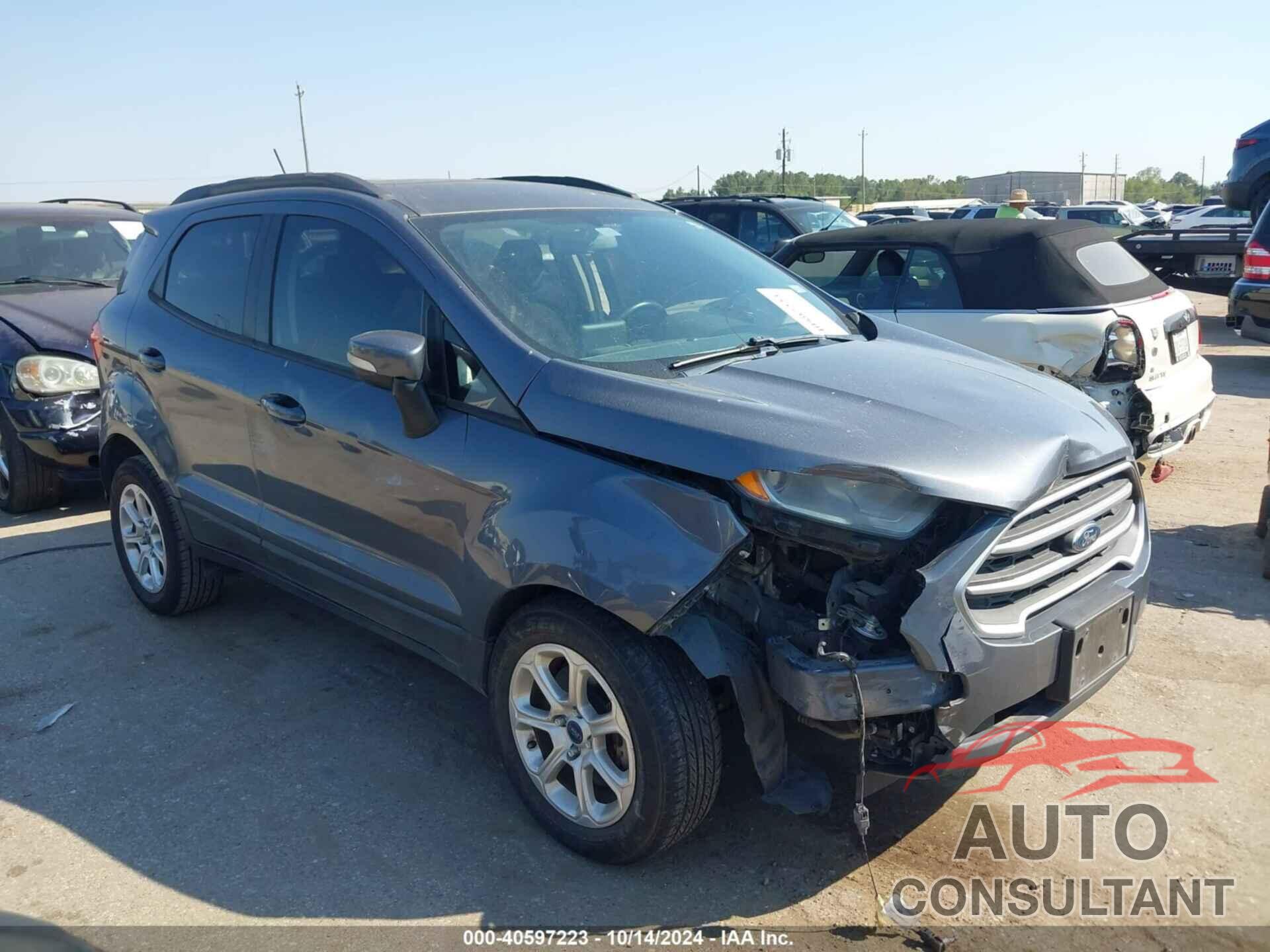 FORD ECOSPORT 2018 - MAJ3P1TE4JC219815