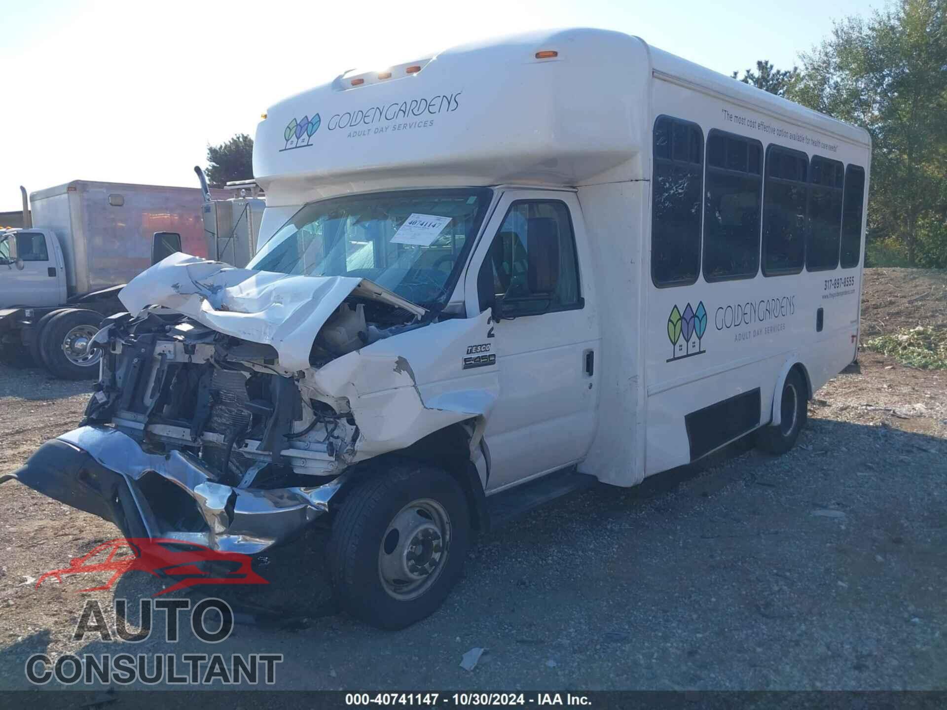 FORD E-450 CUTAWAY 2023 - 1FDFE4FN0PDD25896