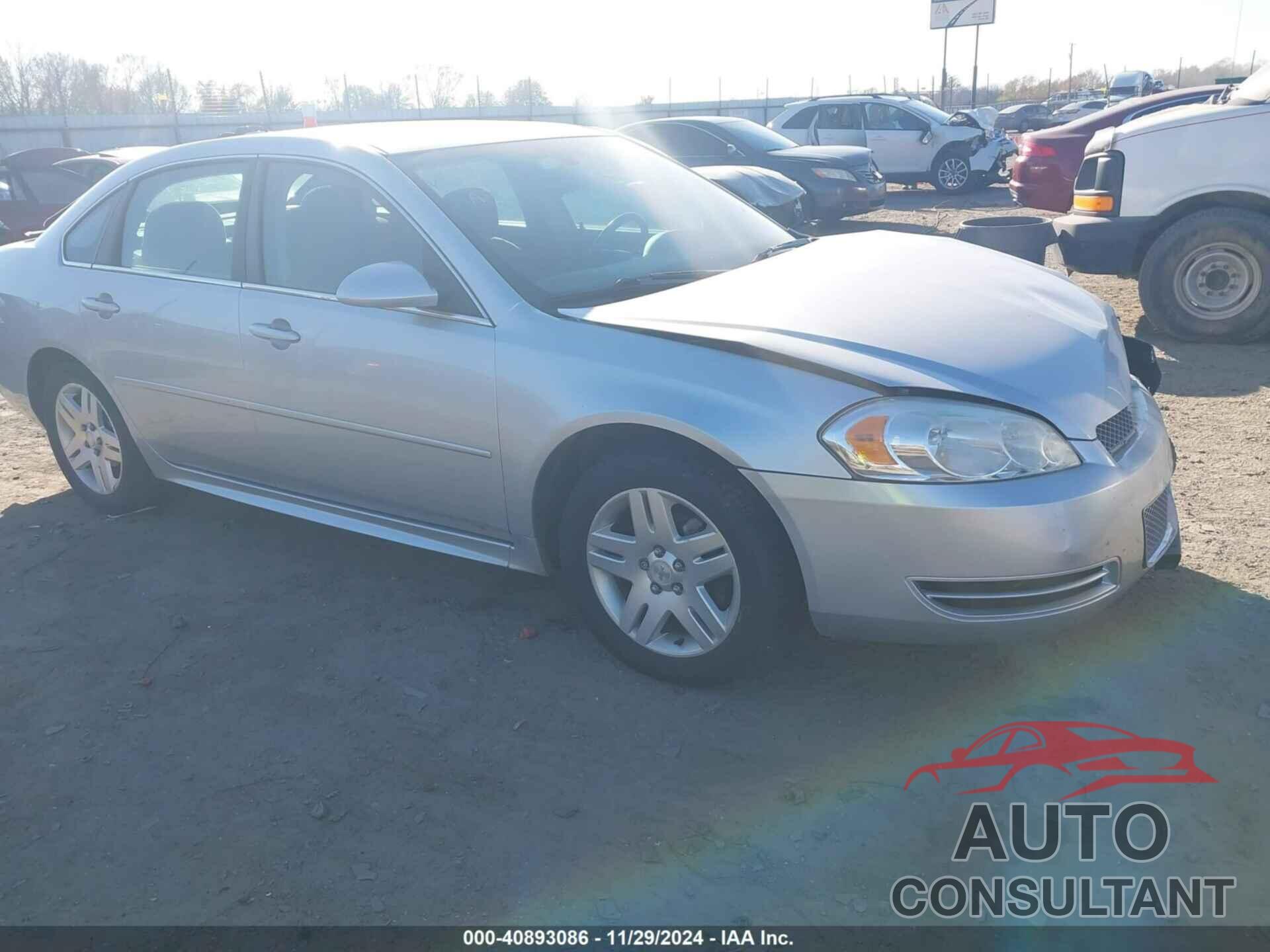 CHEVROLET IMPALA 2013 - 2G1WG5E3XD1203566