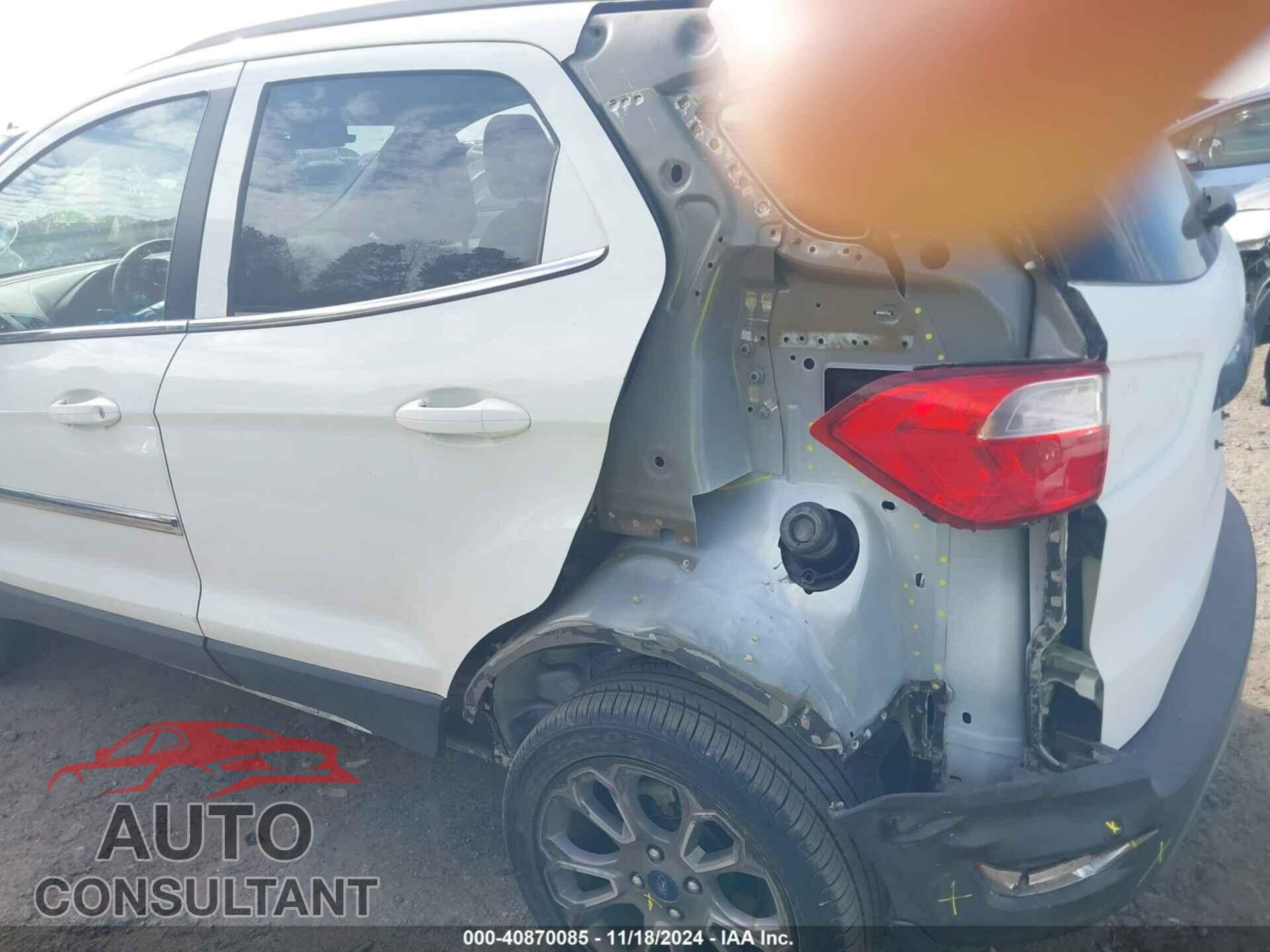 FORD ECOSPORT 2019 - MAJ6S3KL5KC293933