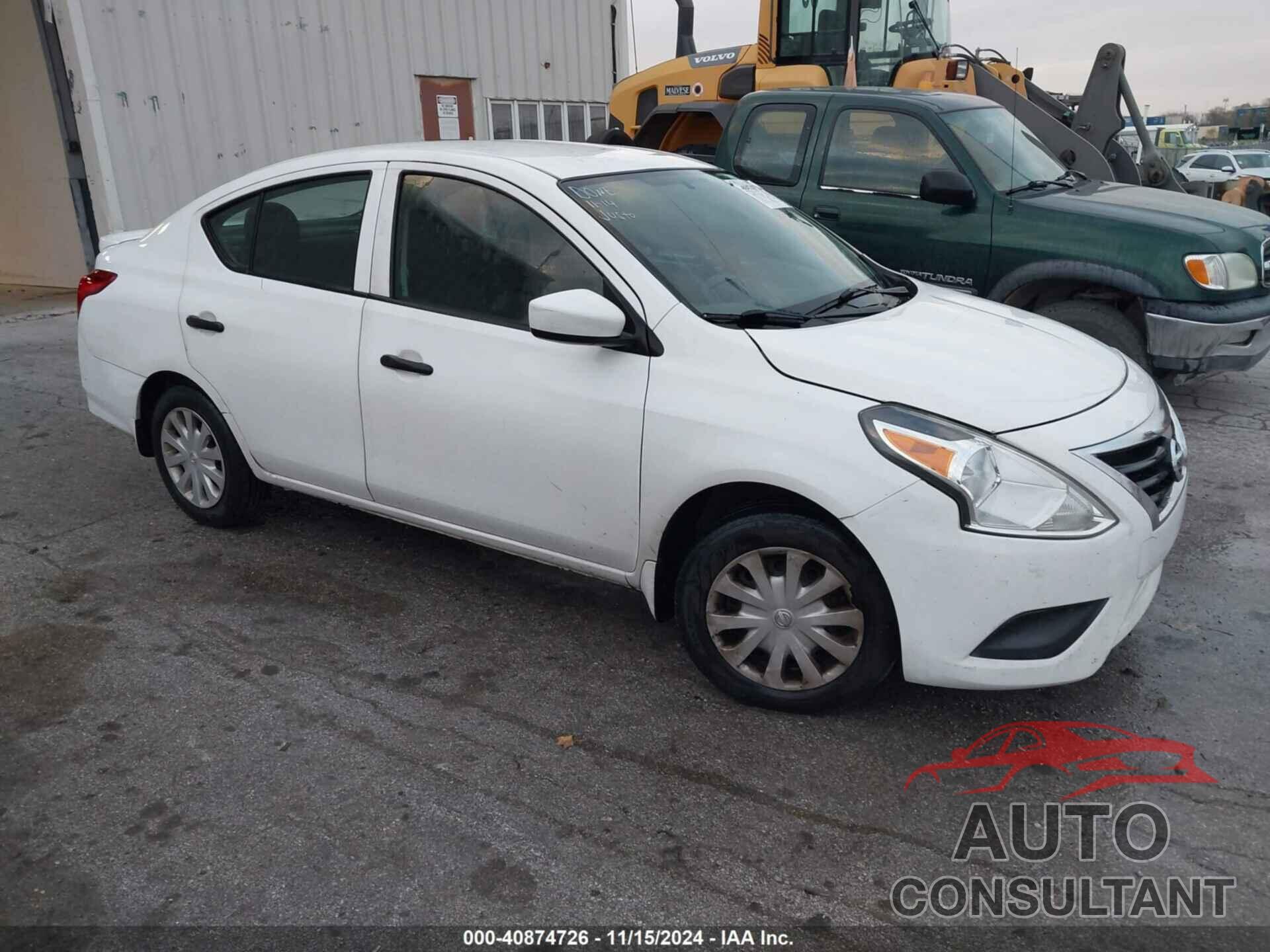 NISSAN VERSA 2016 - 3N1CN7AP1GL854529