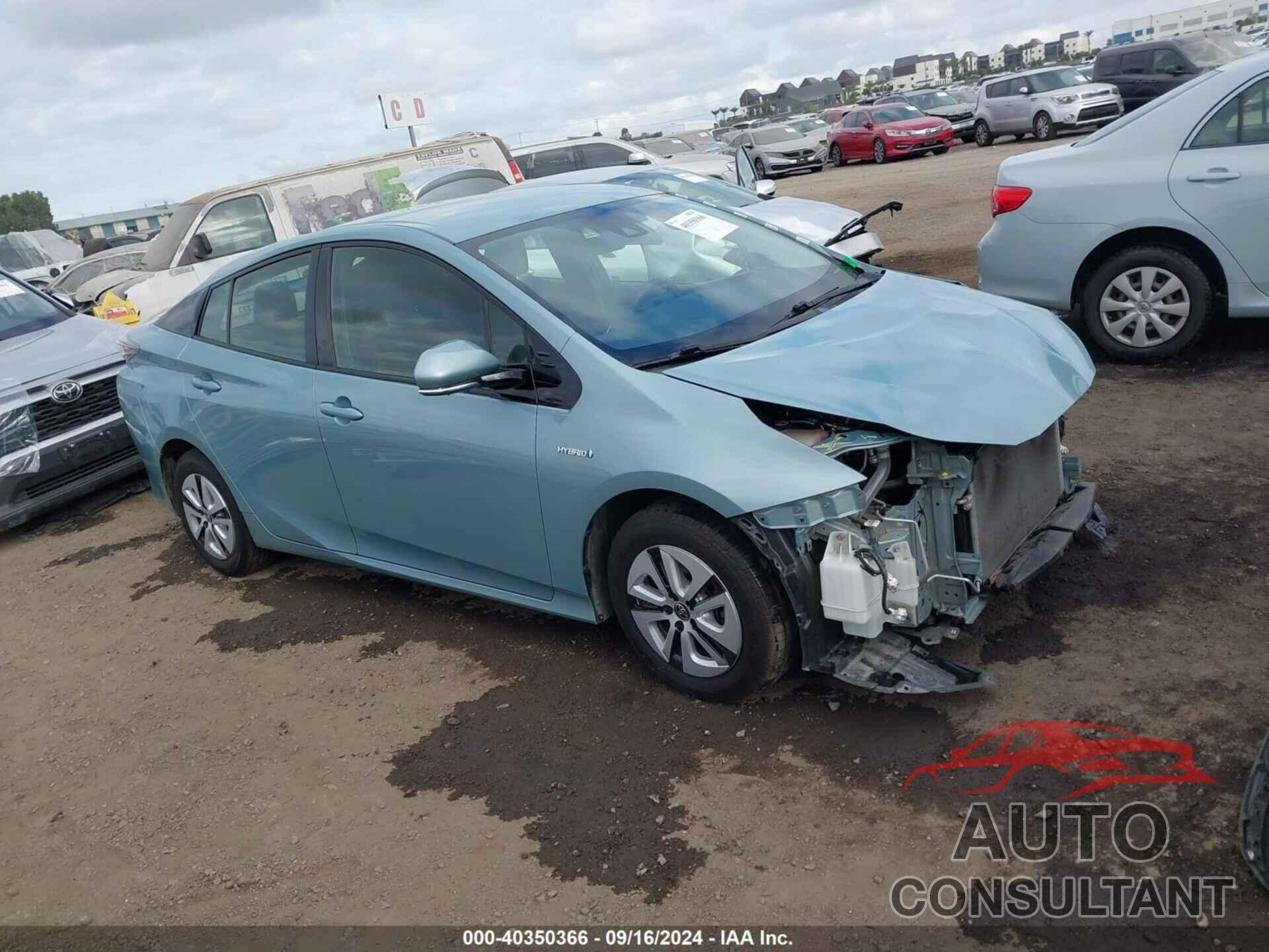 TOYOTA PRIUS 2017 - JTDKBRFU1H3049672