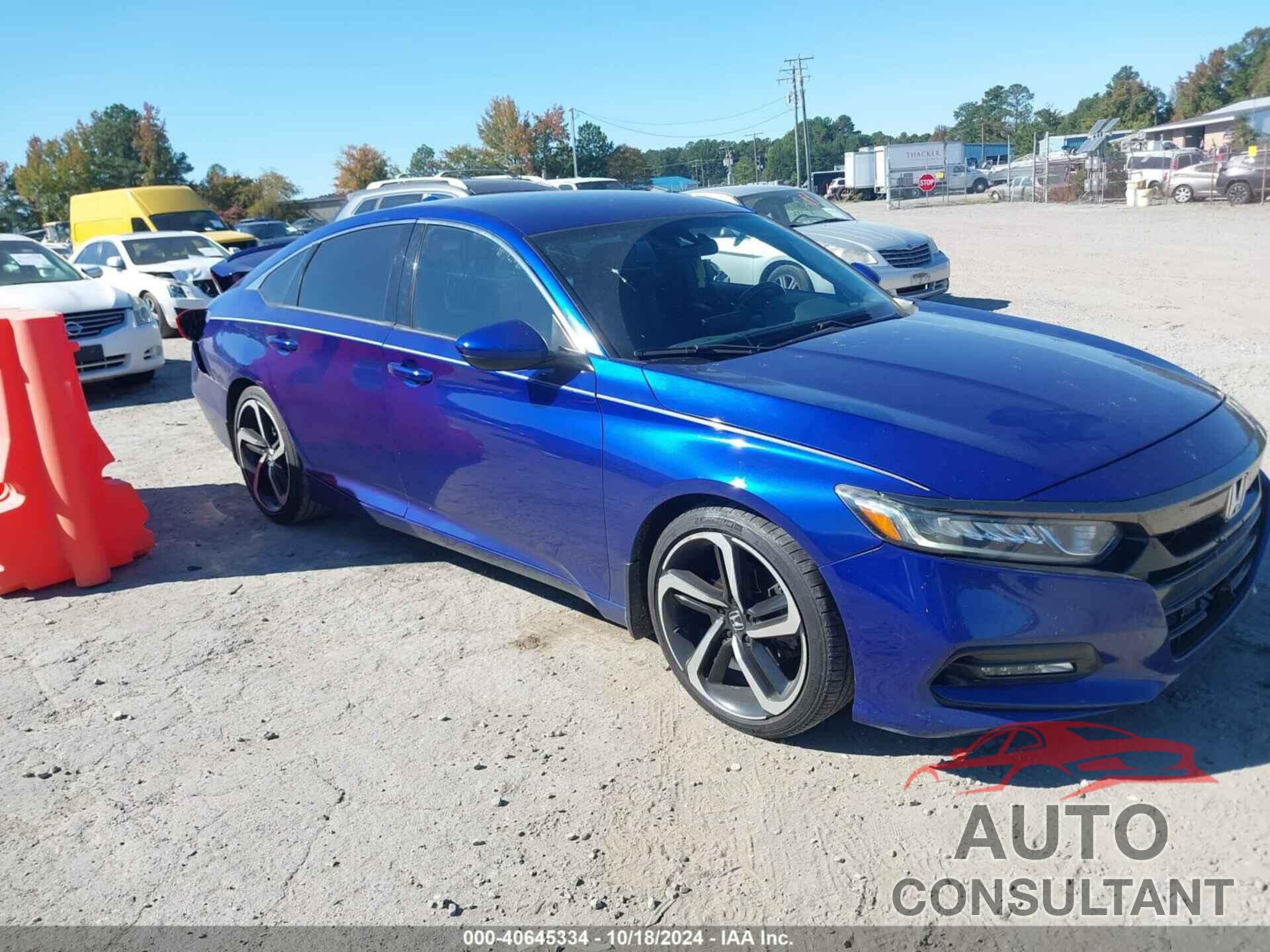 HONDA ACCORD 2018 - 1HGCV1F39JA071331
