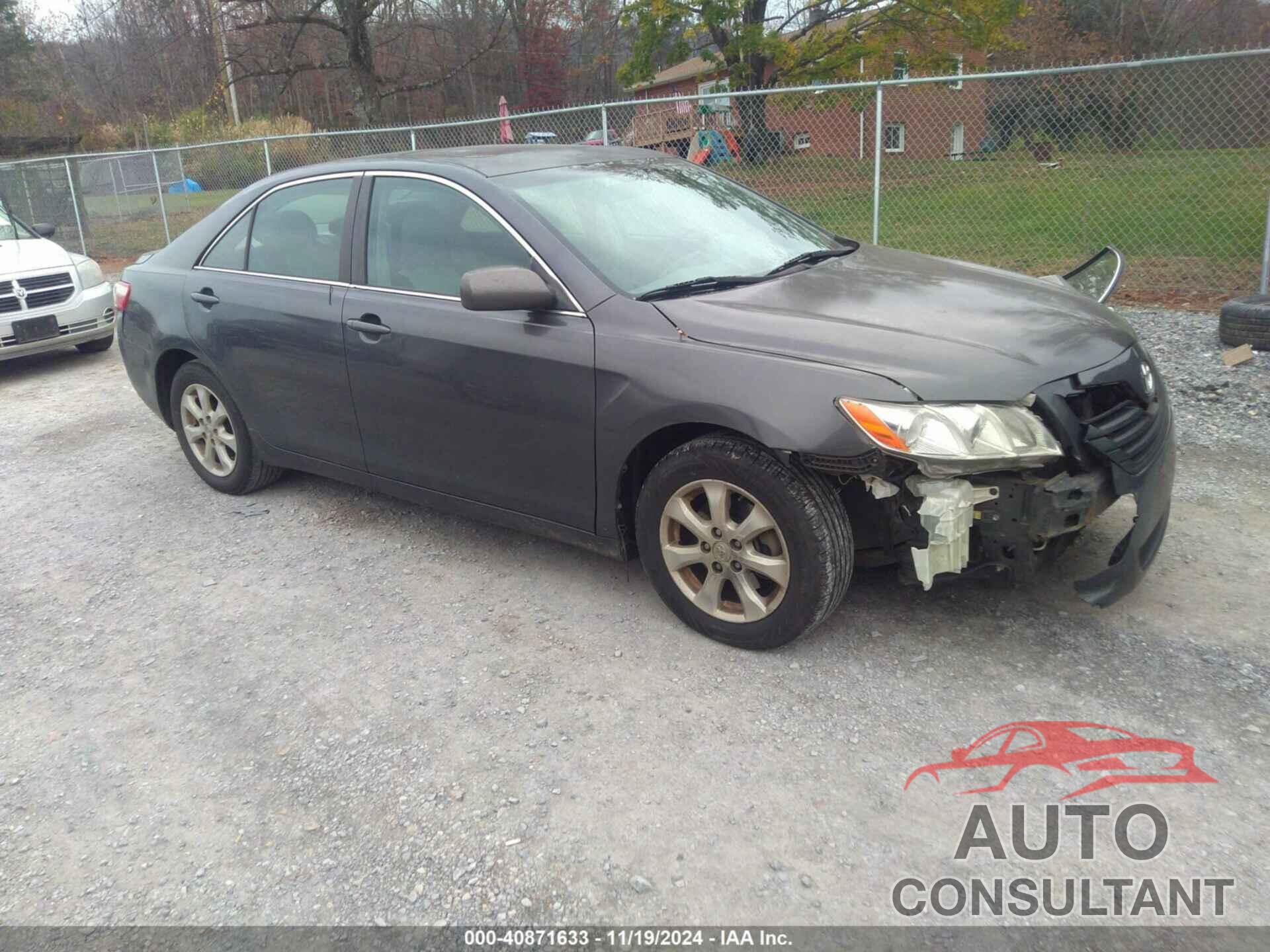 TOYOTA CAMRY 2009 - 4T1BE46K49U853805